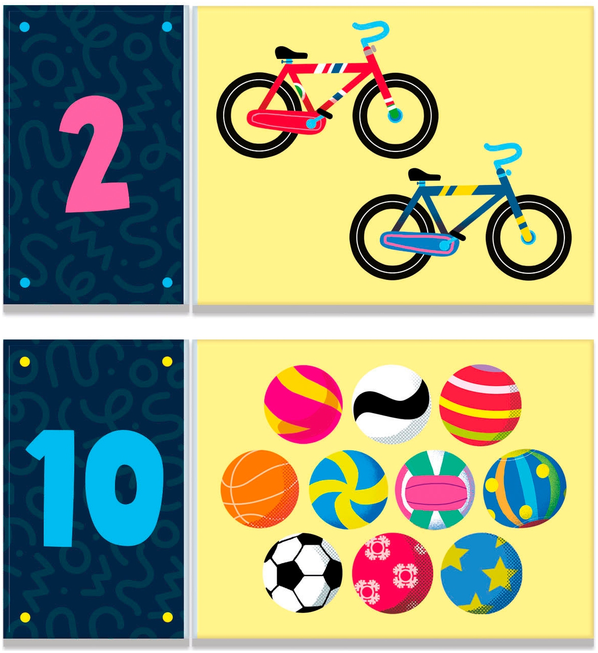 Clementoni® Spiel »Education, Lernspiel 8 in 1«, Made in Europe