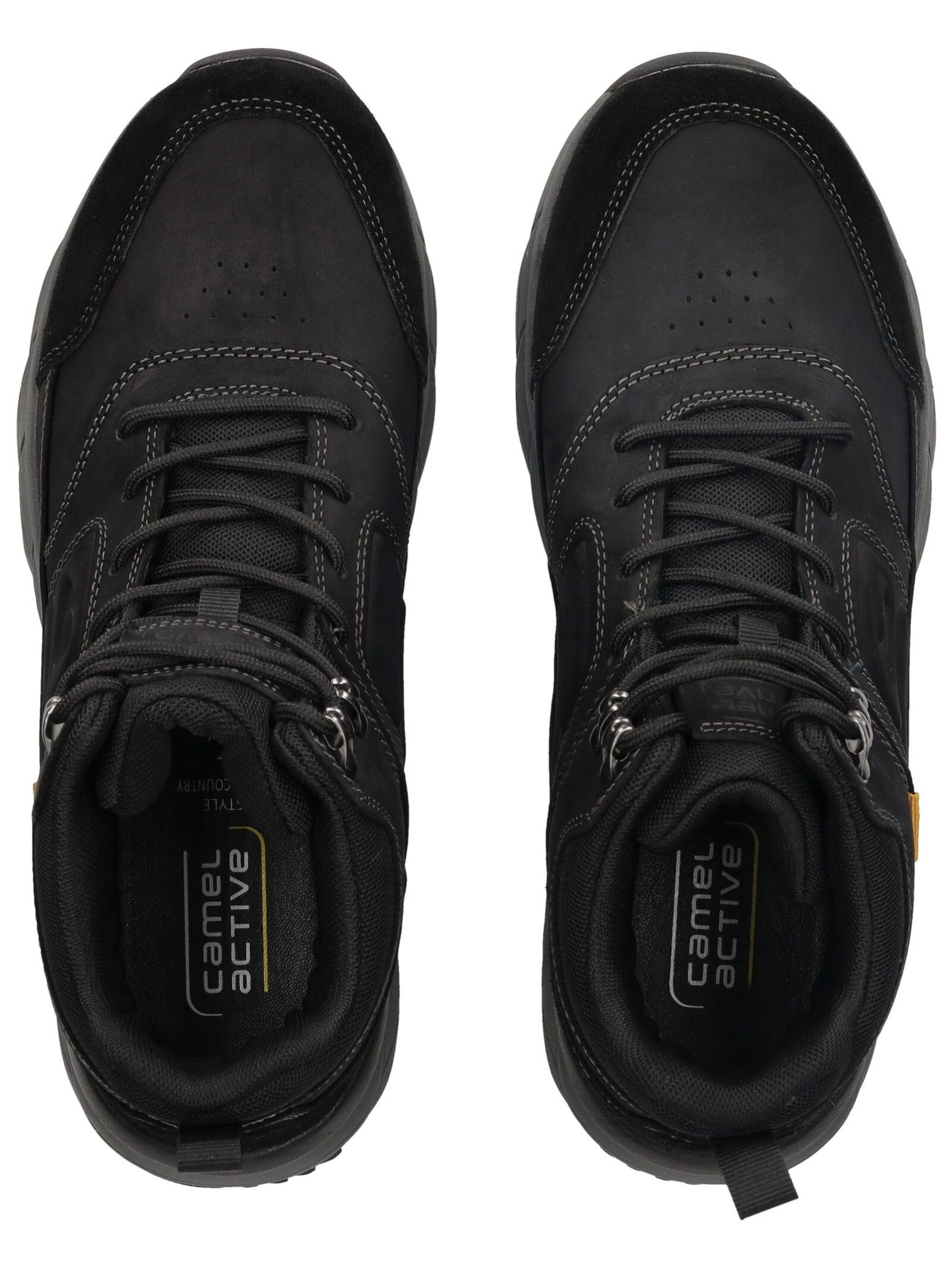 camel active Schnürstiefelette »camel active Stiefelette Leder/Textil«