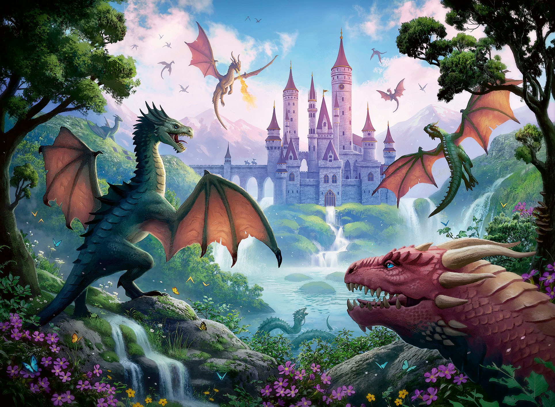 Ravensburger Puzzle »Magischer Drache«, Made in Germany