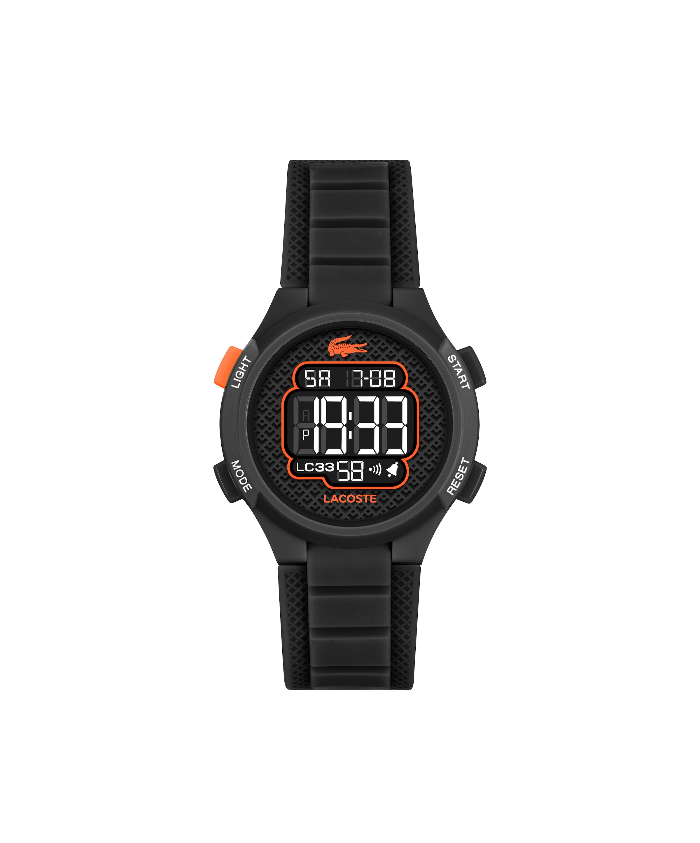 Lacoste Chronograph »LC33 Kids« Quarzuhr, Armbanduhr, Silikonarmband, analog, digital