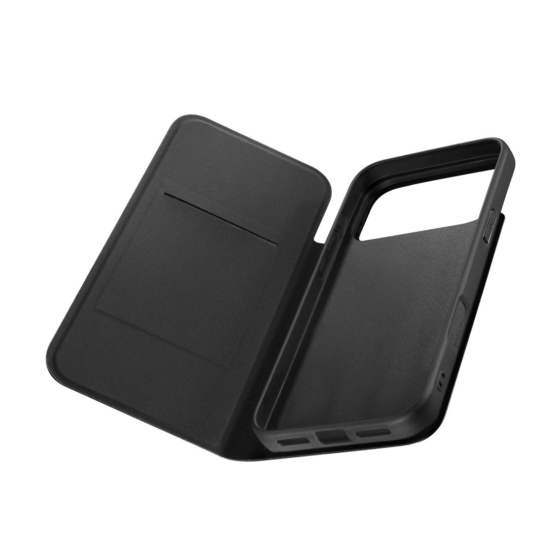 BLACKROCK Smartphone-Mappe »Handytasche mit Kartenfach für Apple iPhone 17 Pro Max 18 Pro Max« Kartenfach, Magnetverschluss, Kameraschutz, Anti-Rutsch-Oberfläche