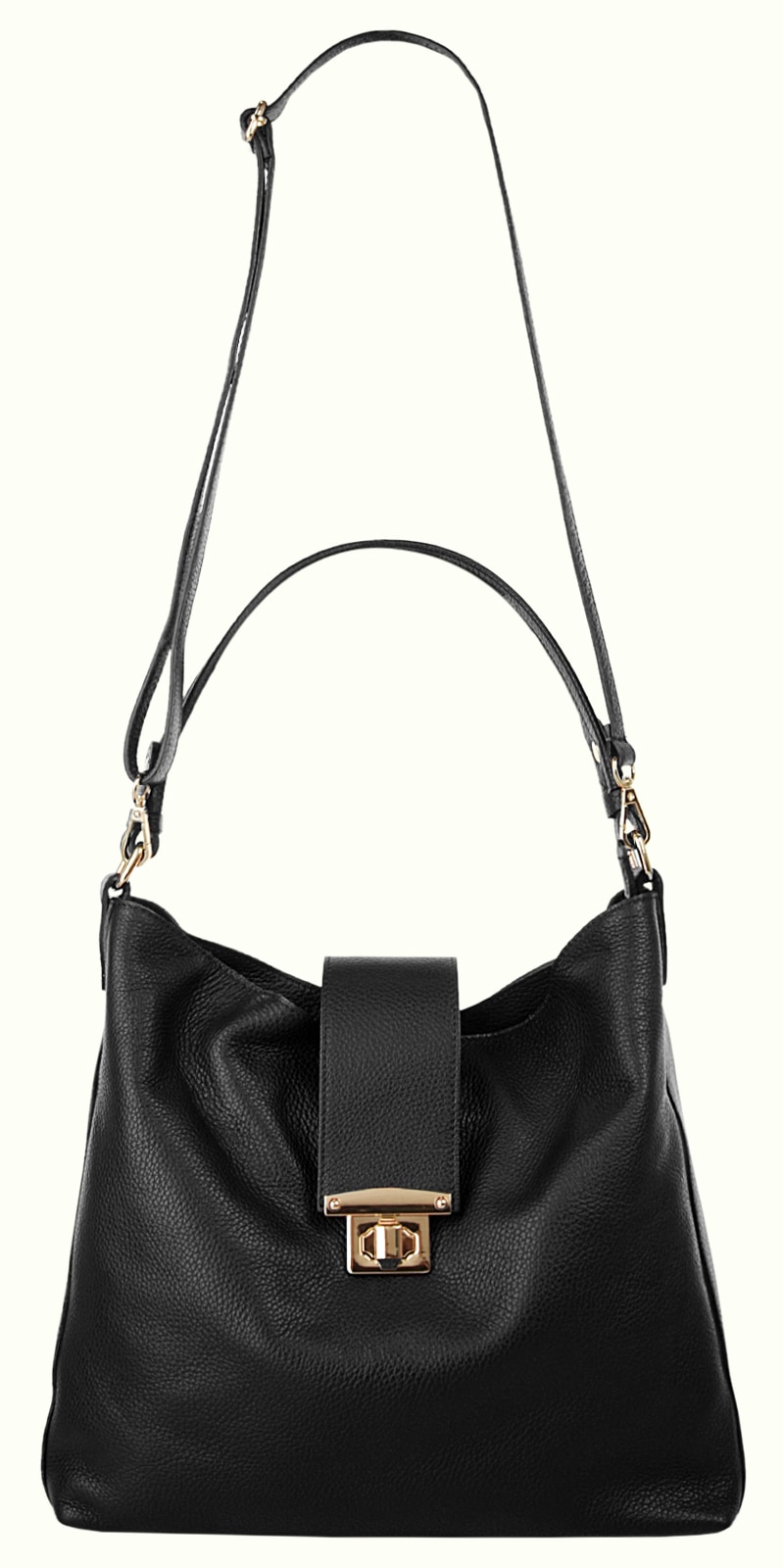 Samantha Look Shopper, echt Leder, Made in Italy