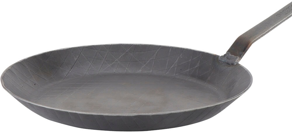 Siena Home Bratpfanne »Fermo«, Gusseisen, (Set, 2 tlg.), schmiedeeisern, flach, Induktion, mit Topfhandschuh