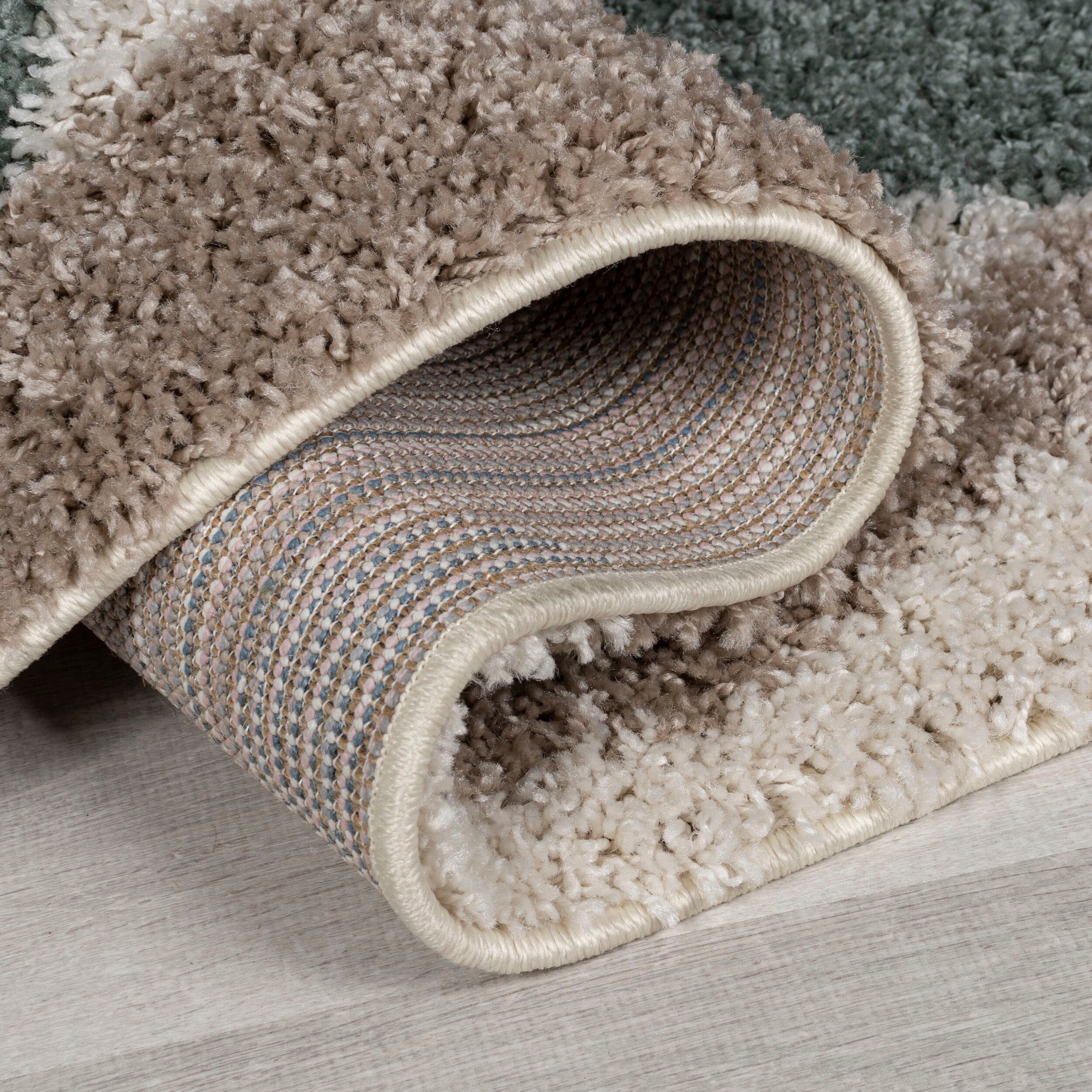 FLAIR RUGS Hochflor-Teppich »STREAM«, rechteckig, 30 mm Höhe