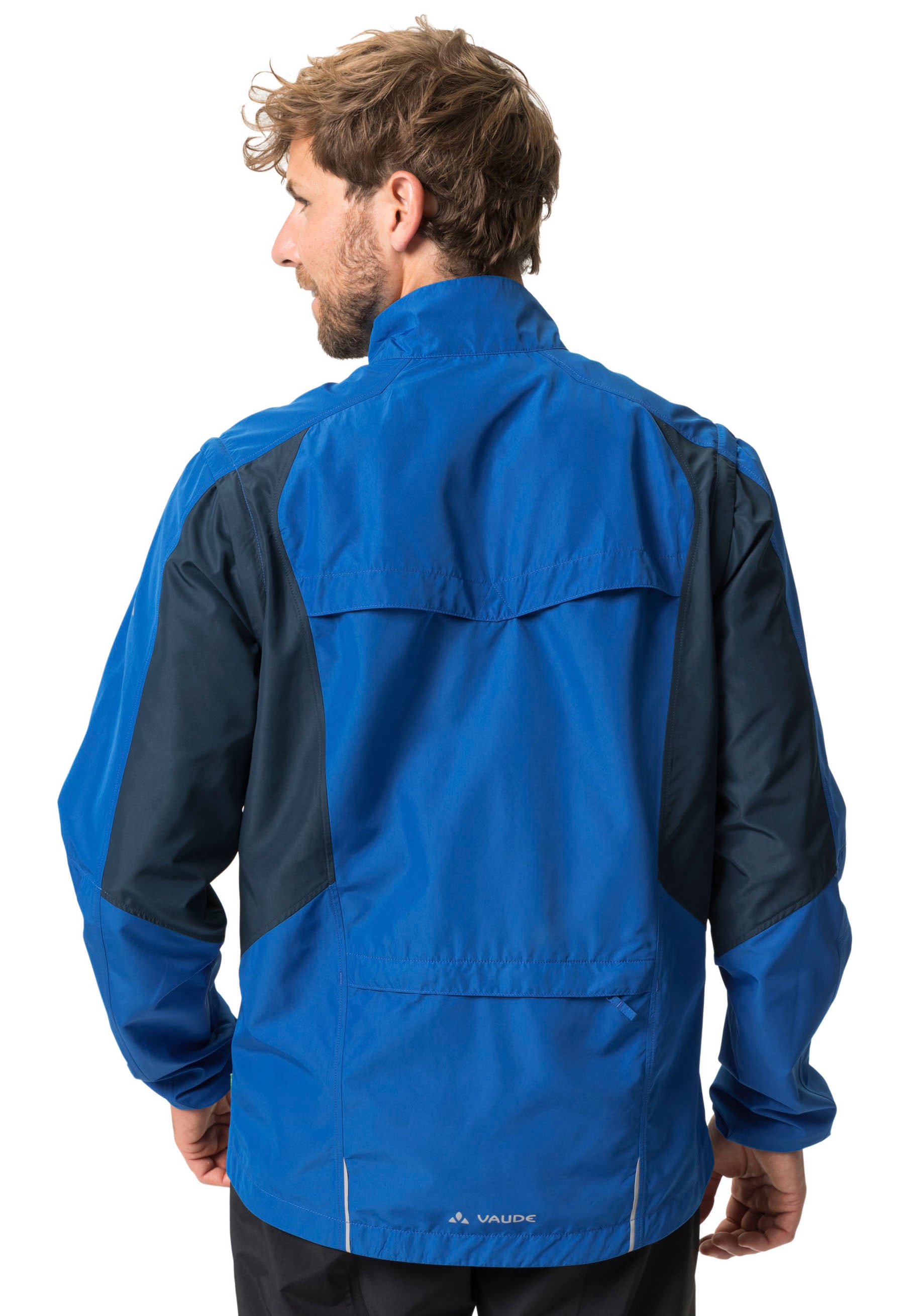 VAUDE Fahrradjacke »MEN'S DUNDEE CLASSIC ZO JACKET«, Wasserabweisend & Atmungsaktiv & Windabweisend