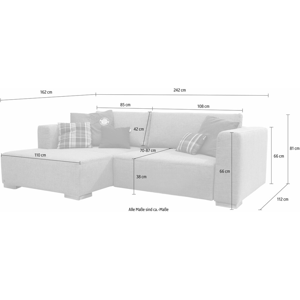 TOM TAILOR HOME Ecksofa »HEAVEN STYLE S«