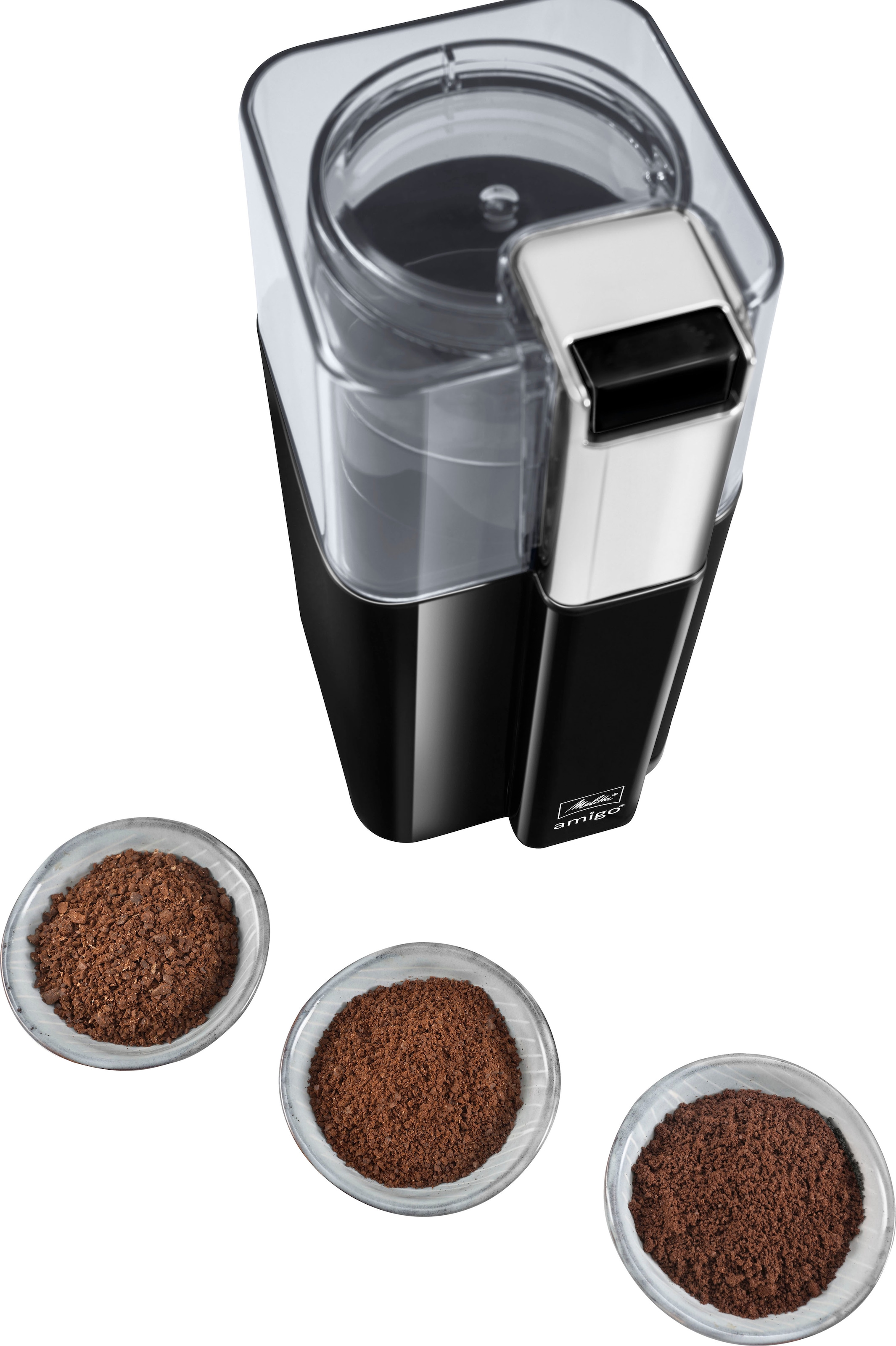 Melitta Kaffeemühle »amigo® 1029-01«, 170 W, Schlagmahlwerk, 60 g Bohnenbehälter