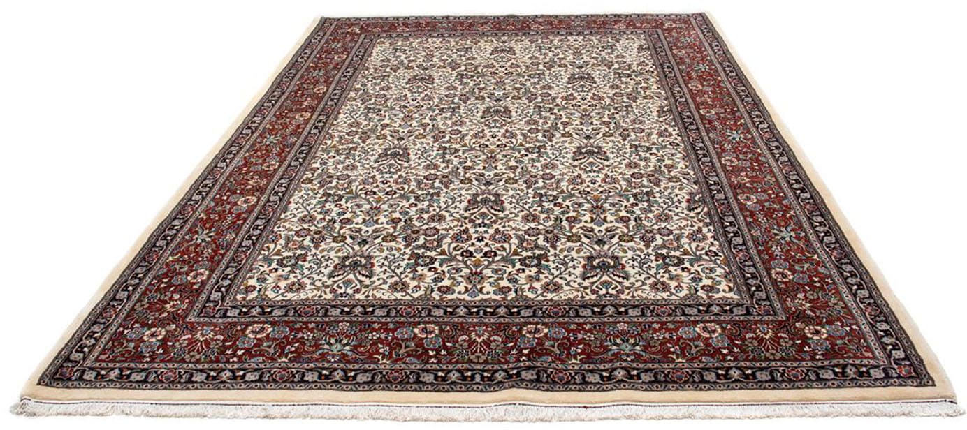 morgenland Wollteppich »Moud Blumenmuster Beige 290 x 204 cm«, rechteckig, günstig online kaufen