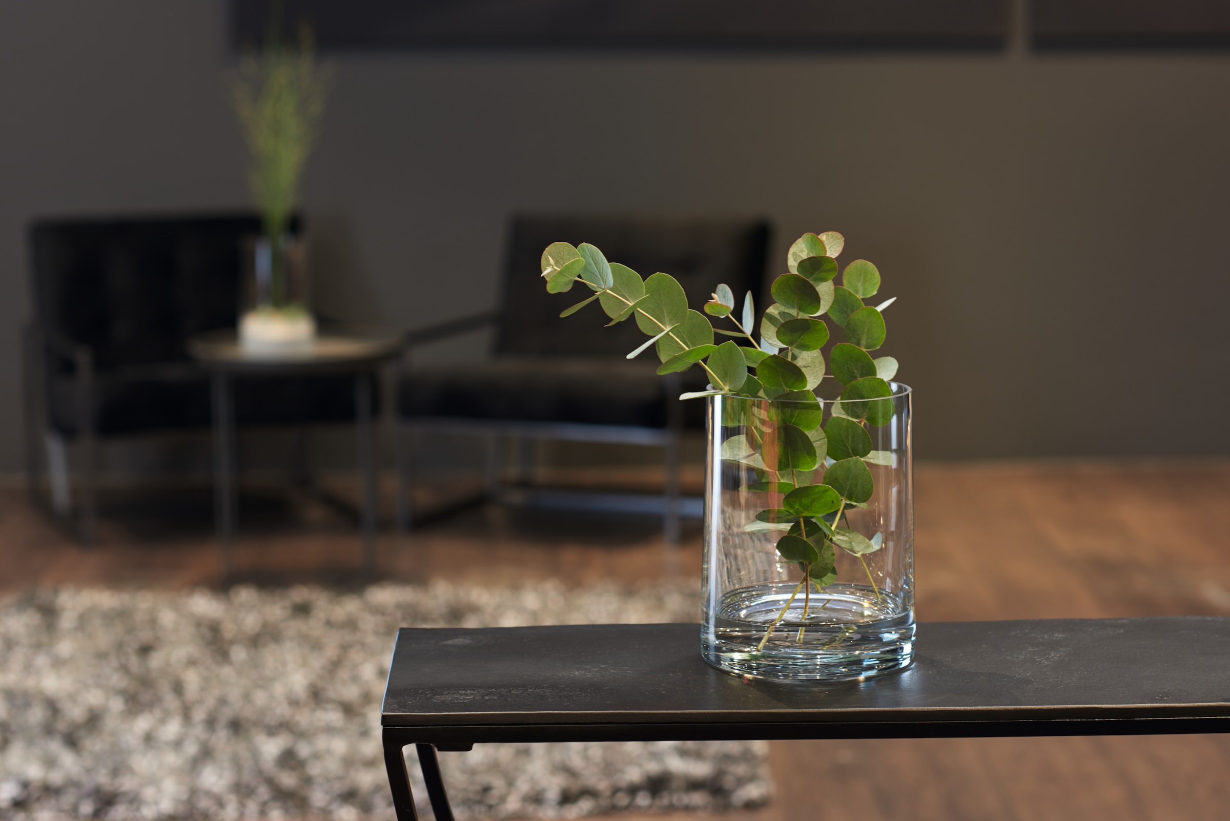 LEONARDO Tischvase »Dekovase Novara, handgefertigt« aus Glas, Höhe ca. 19 cm