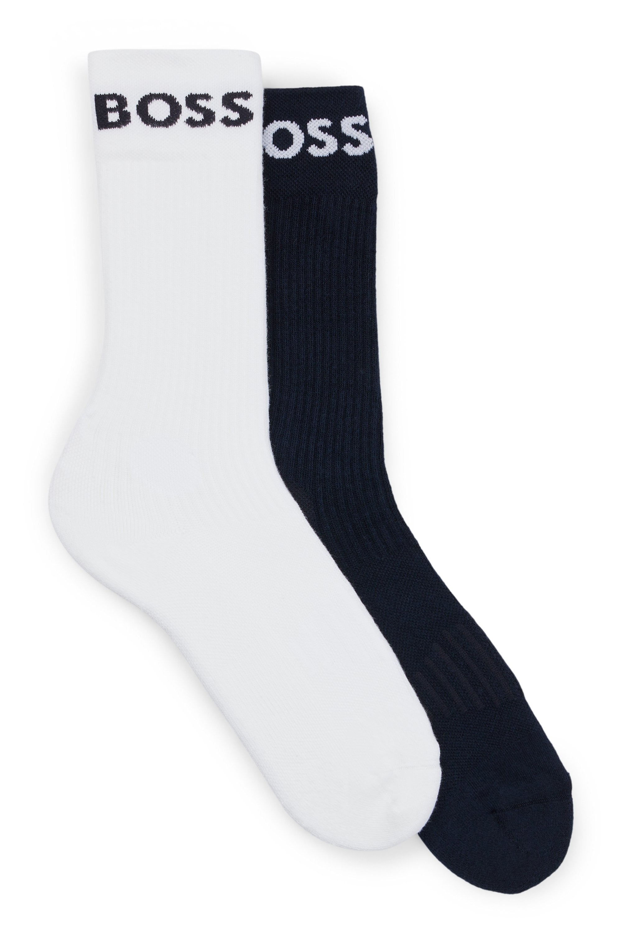 BOSS Sportsocken, (Packung, 2 Paar, 2er)