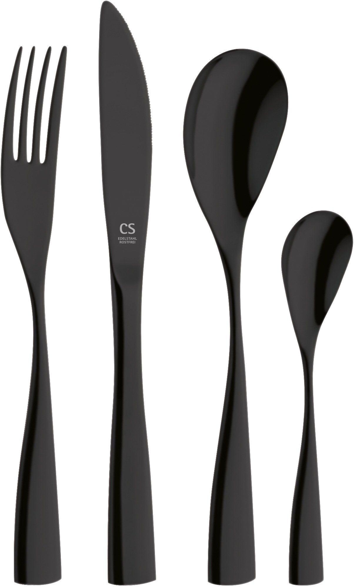 CARL SCHMIDT SOHN Besteck-Set »Bocholt« hochwertige PVD-Beschichtung schwarz