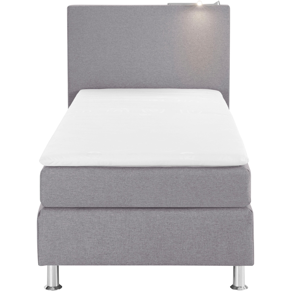 COLLECTION AB Boxspringbett, inkl. LED-Beleuchtung und Topper