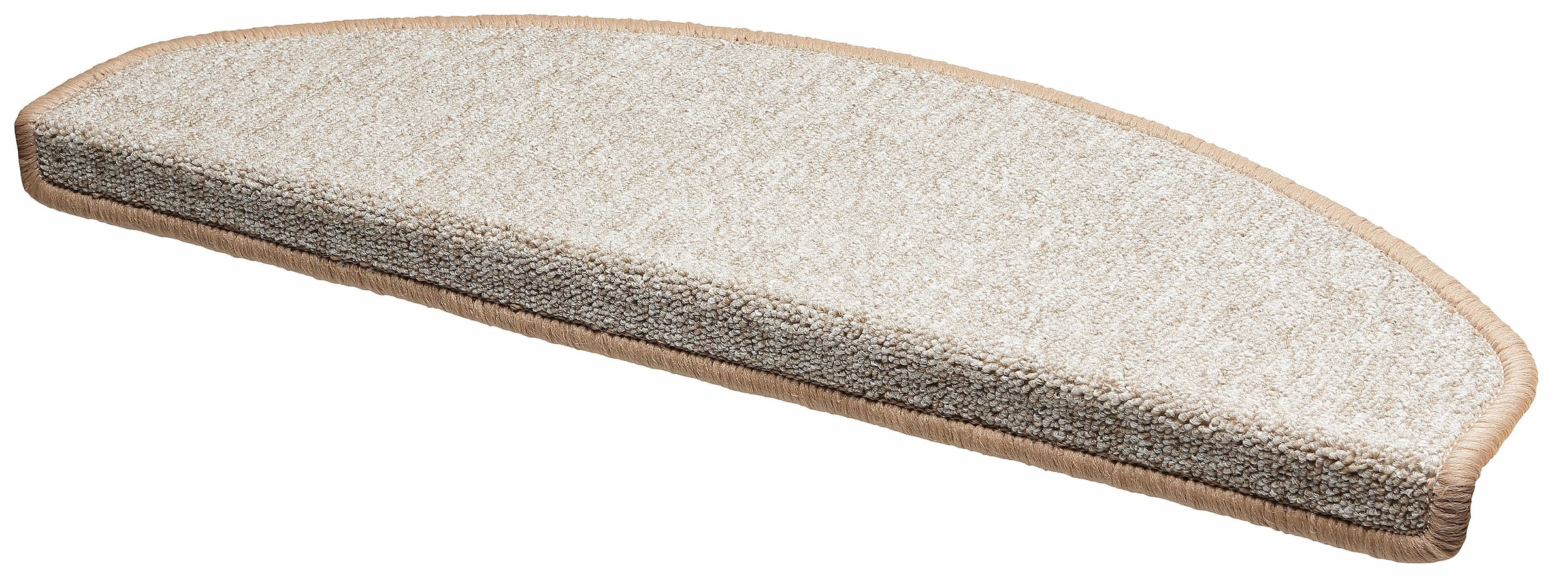 Andiamo Stufenmatte »Rambo, Made in Poland« halbrund 4 mm Höhe melierte Schlinge, selbstklebend, 15 Stück in einem Set