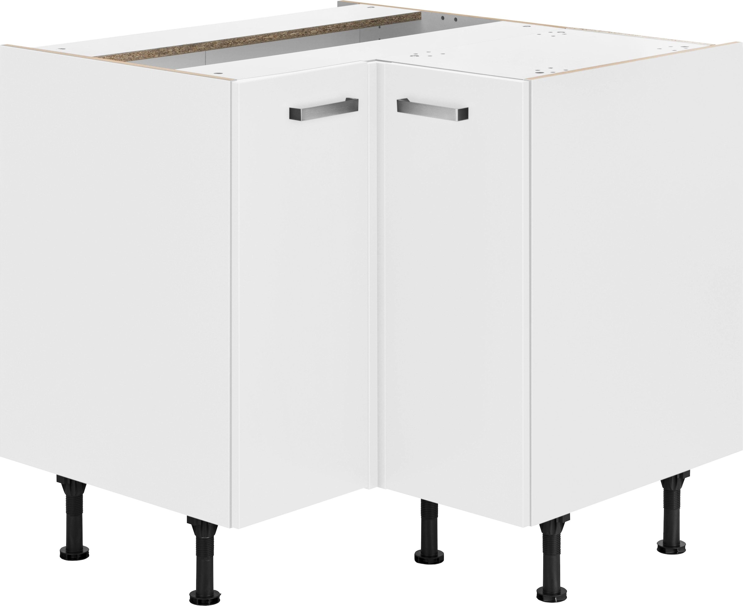 OPTIFIT Eckunterschrank »Parma« Breite 90 x 90 cm