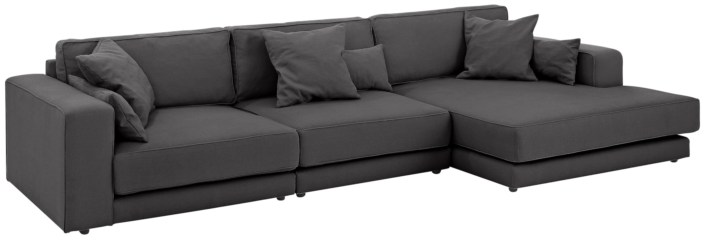 OTTO products Ecksofa "Grenette L-Form", Modulsofa, im Baumwoll-/Leinenmix günstig online kaufen