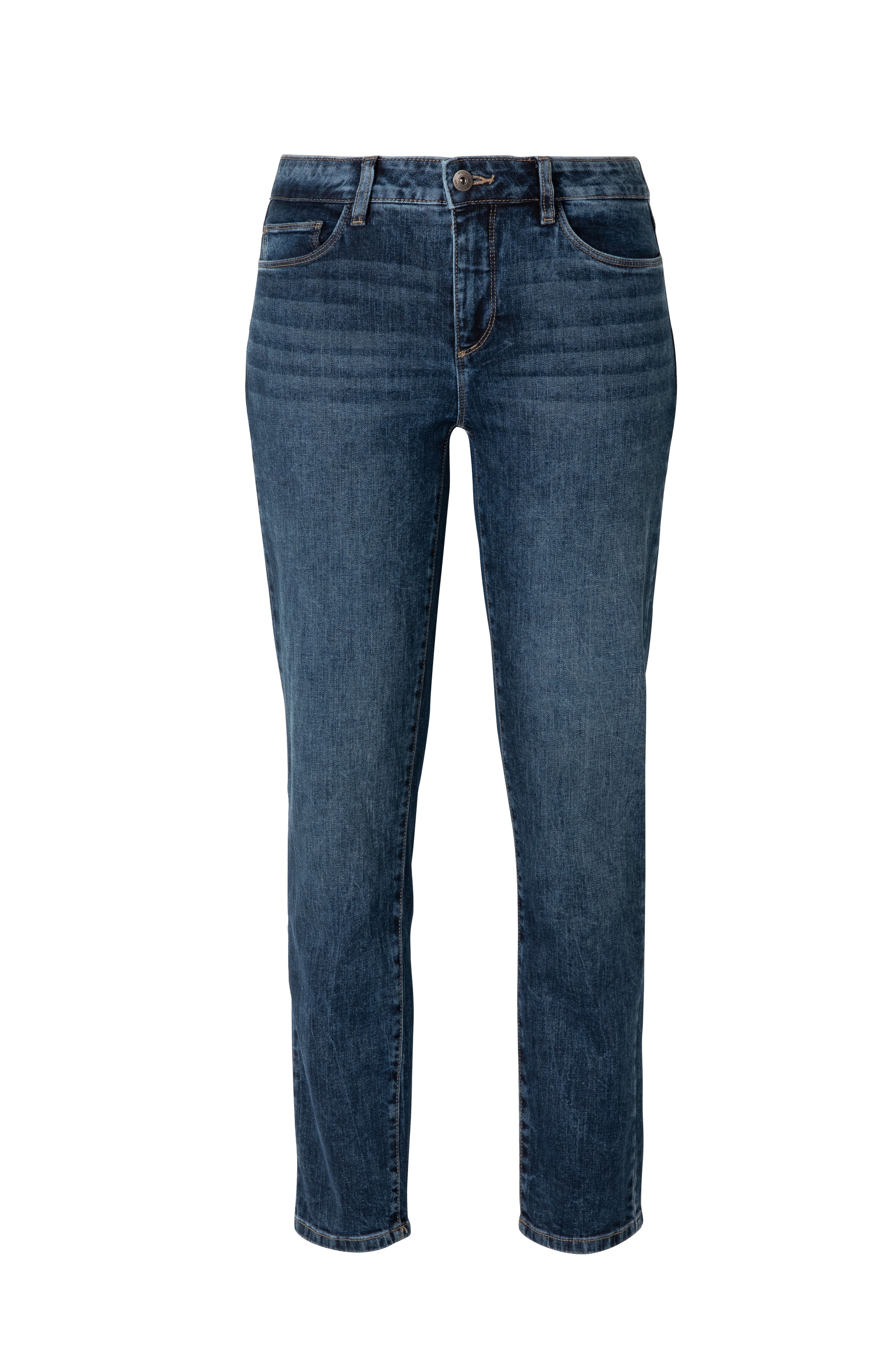 STOOKER WOMEN 5-Pocket-Jeans »Zermatt Denim Indigo Straight Fit« Straight Fit Casual Clean Wash Denim Jeans für Damen