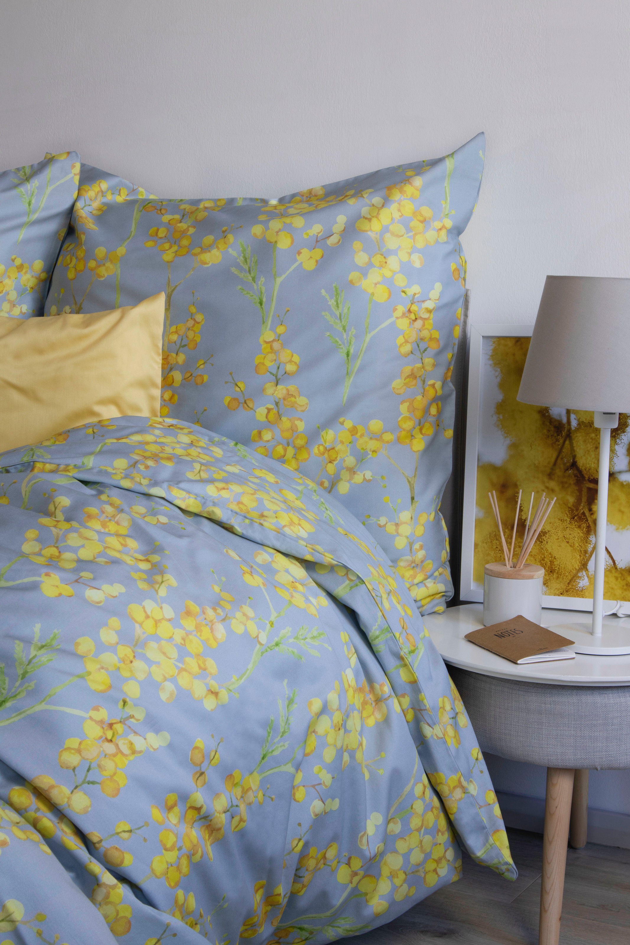 fleuresse Bettwäsche »Bed Art S«, Mako Satin-Bettwäsche aus 100% Baumwolle
