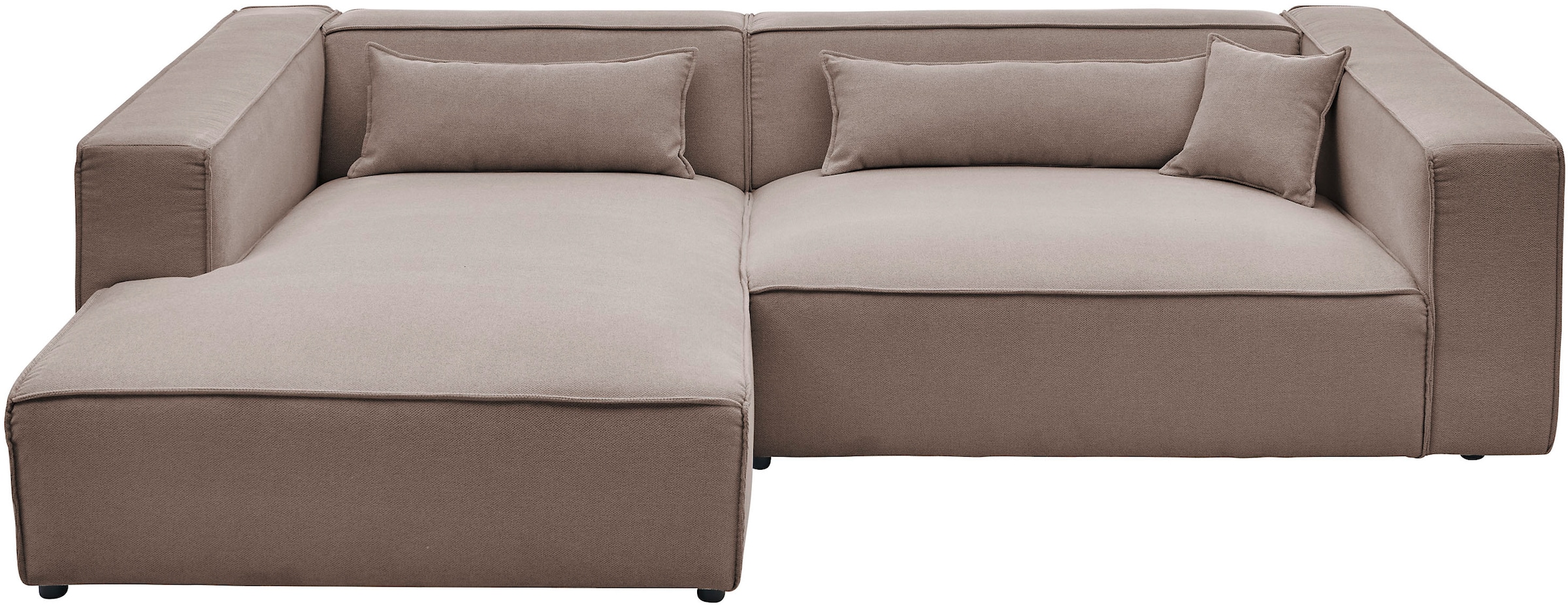 LeGer Home by Lena Gercke Ecksofa »PIARA XXL, Big-Sofa, Cord, Leinenoptik o günstig online kaufen