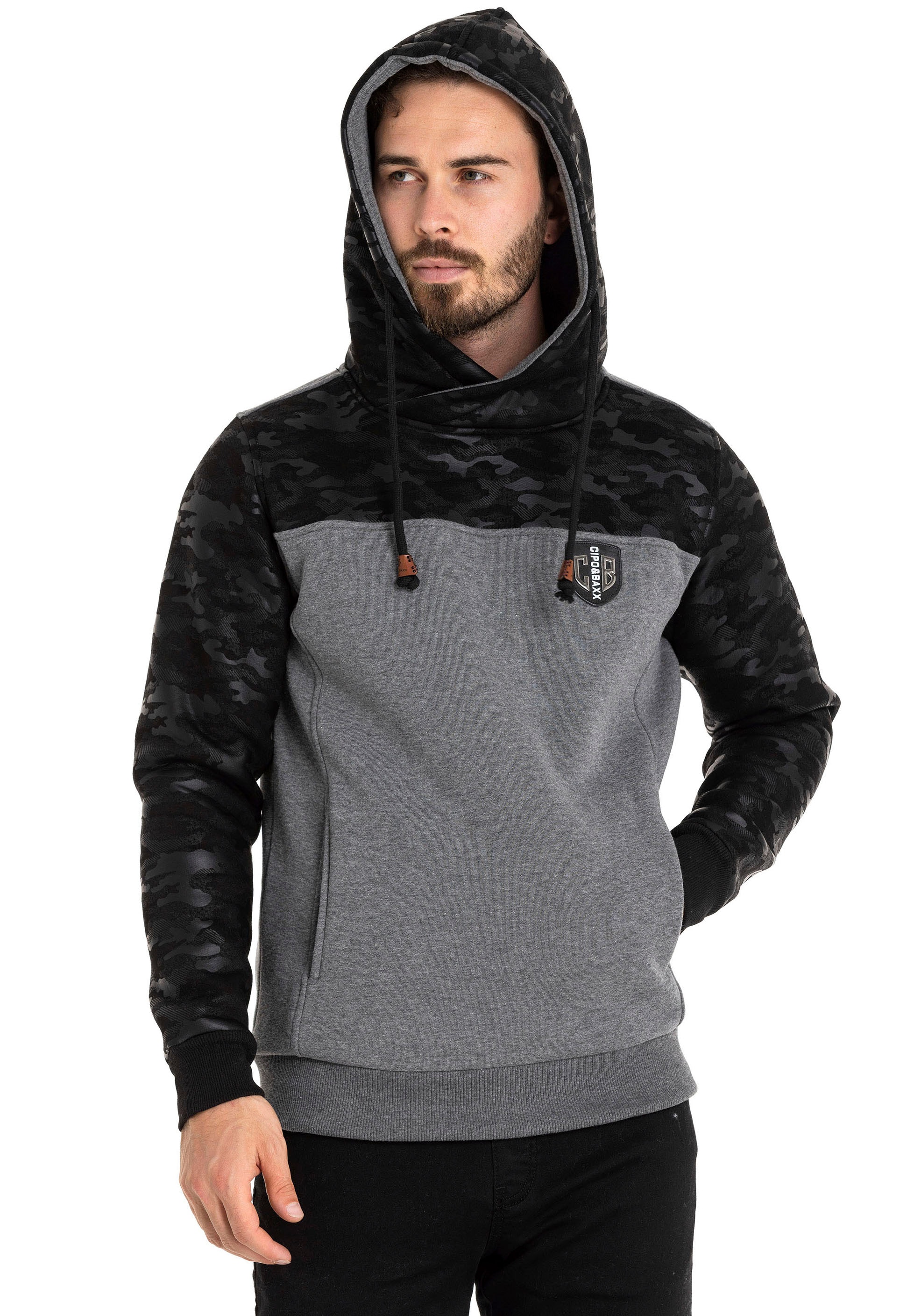 Cipo & Baxx Kapuzensweatshirt