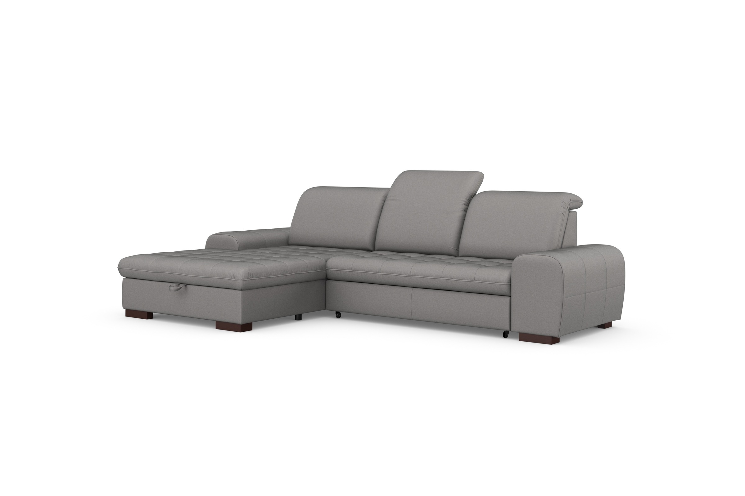 sit&more Ecksofa »Luxor L-Form«, wahlweise mit Bettfunktion, Bettkasten und Kopfteilverstellung