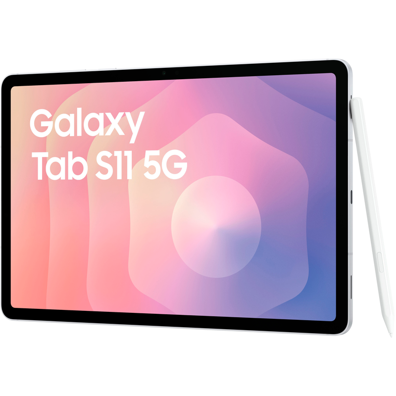 SAMSUNG Tablet »Galaxy Tab S11« (27, 81 cm / 11 ′′) Android, One UI, Knox WQXGA 5G ) Silber Akku: 8400 mAh