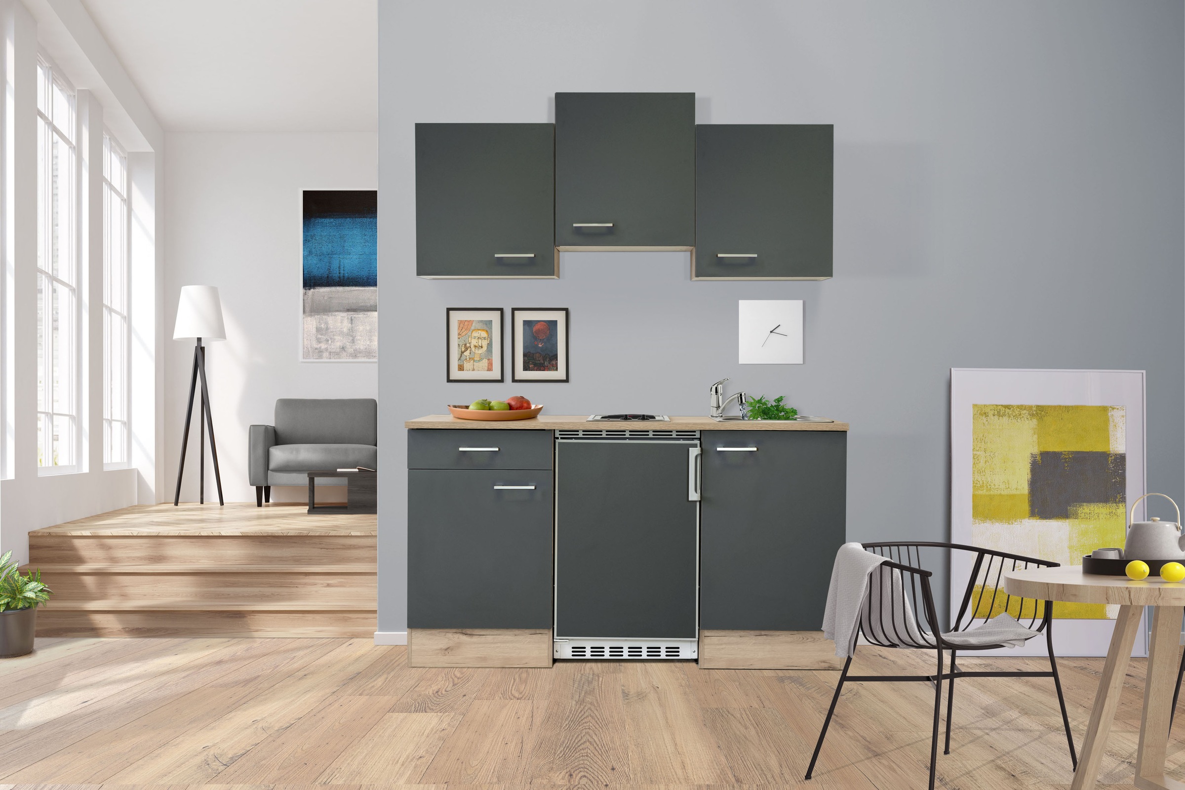 Flex-Well Küchenzeile »Morena«, mit E-Geräten, Breite 150,5 cm