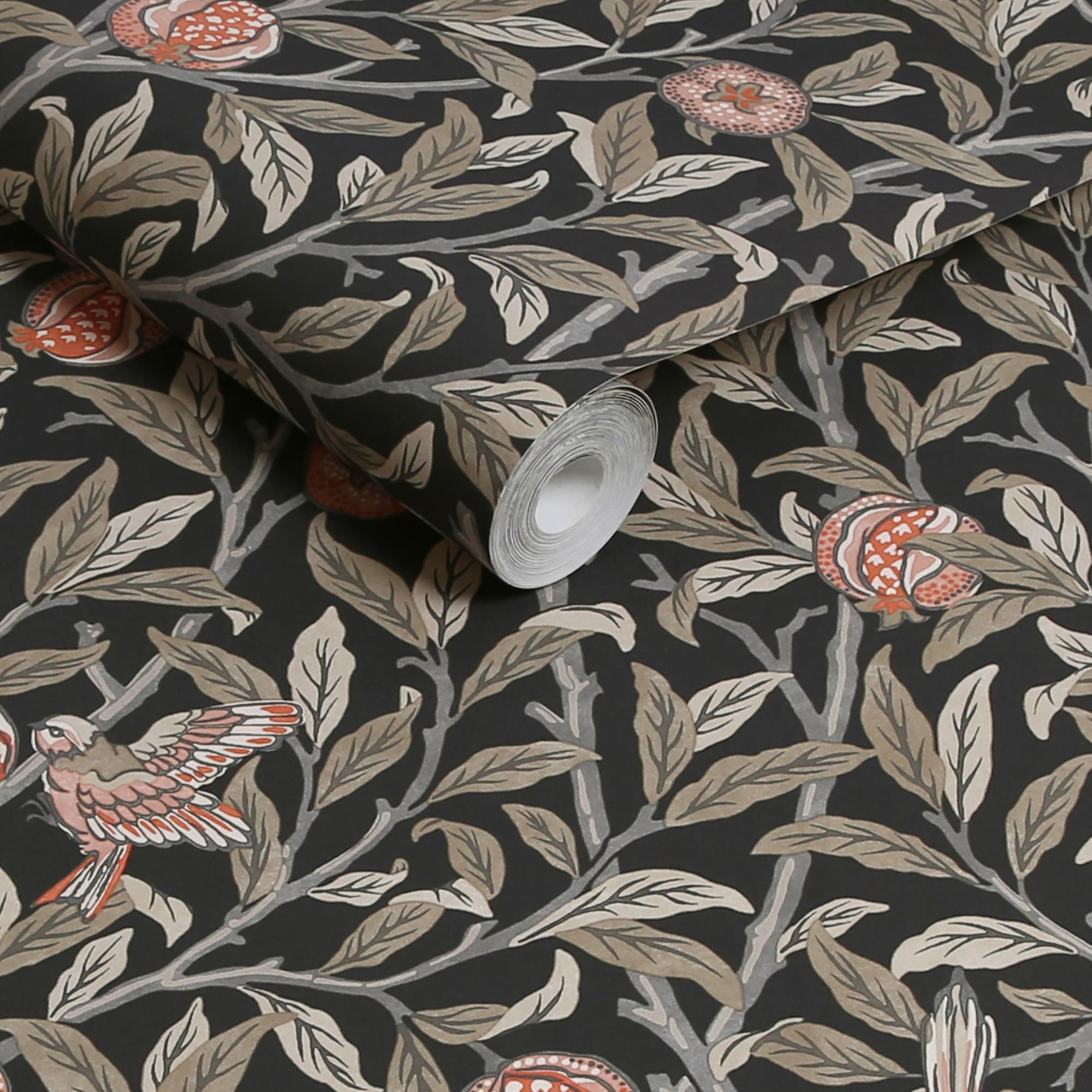 WILLIAM MORRIS AT HOME Vliestapete »Bird & Pomegranate« Retro texturiert Design Tapeten