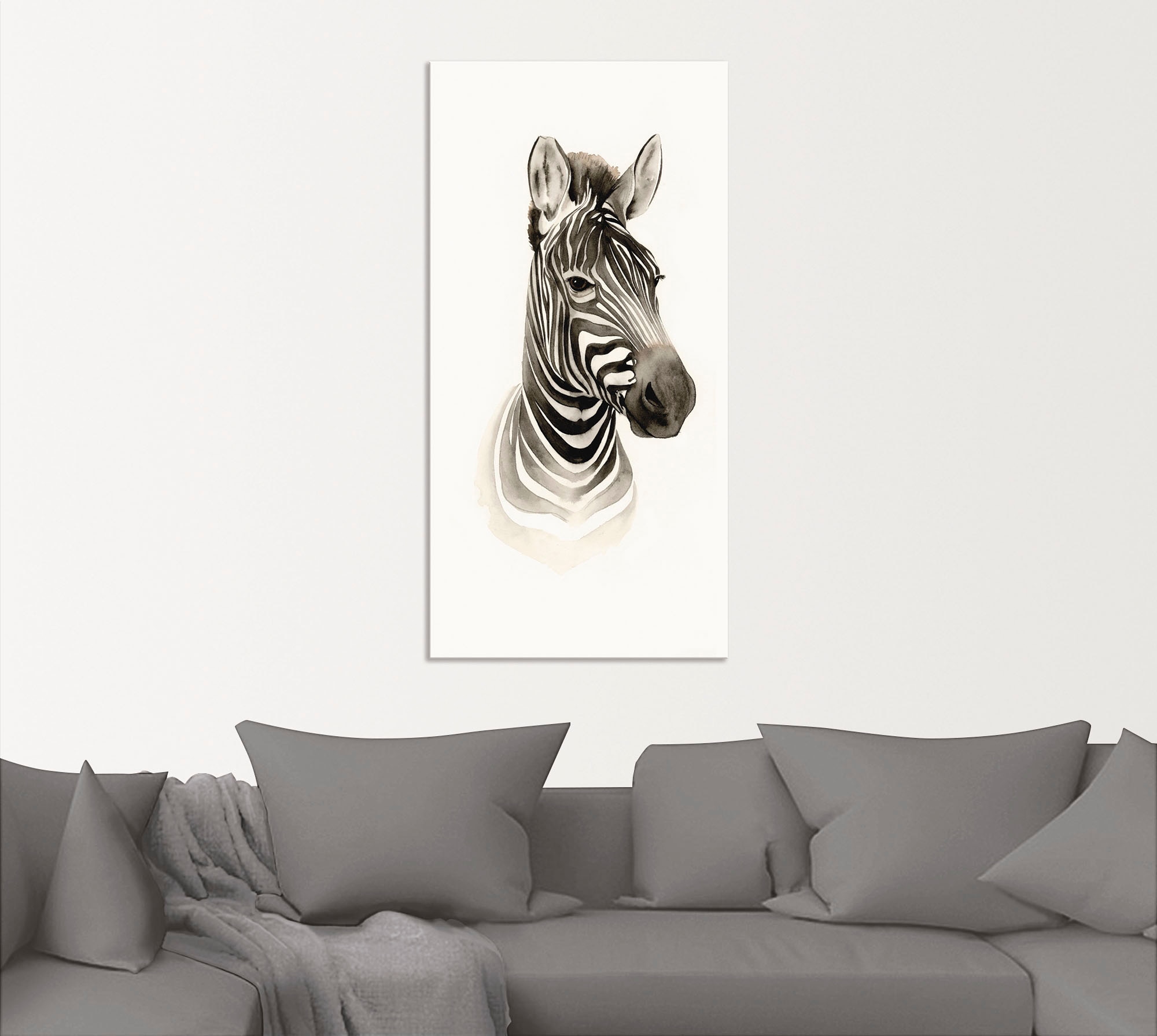 Artland Wandbild »Safari Porträt I«, Wildtiere, (1 St.), als Alubild, Outdo günstig online kaufen