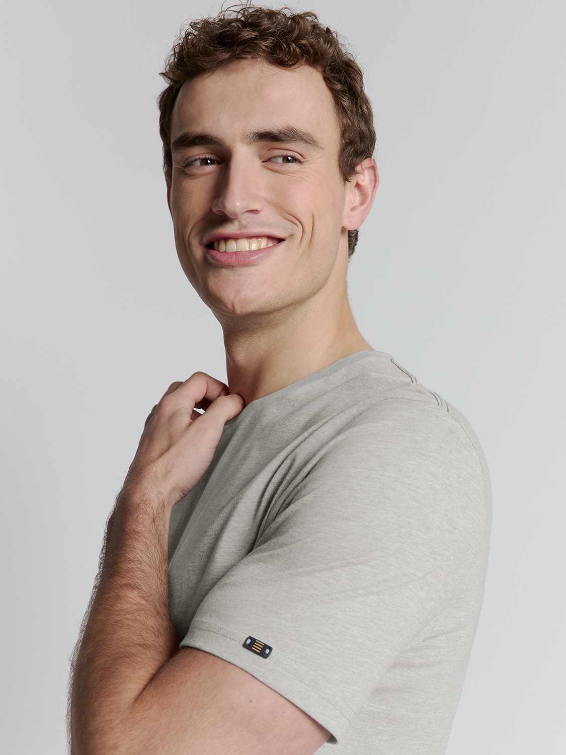 NO EXCESS T-Shirt »No Excess T-Shirt mit Rundhalsausschnitt«