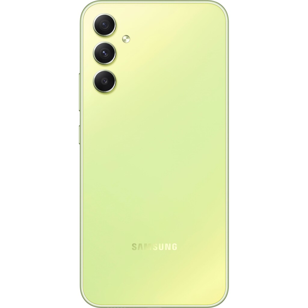 Samsung Smartphone »Galaxy A34 5G 128GB«, leicht grün, 16,65 cm/6,6 Zoll, 128 GB Speicherplatz, 48 MP Kamera