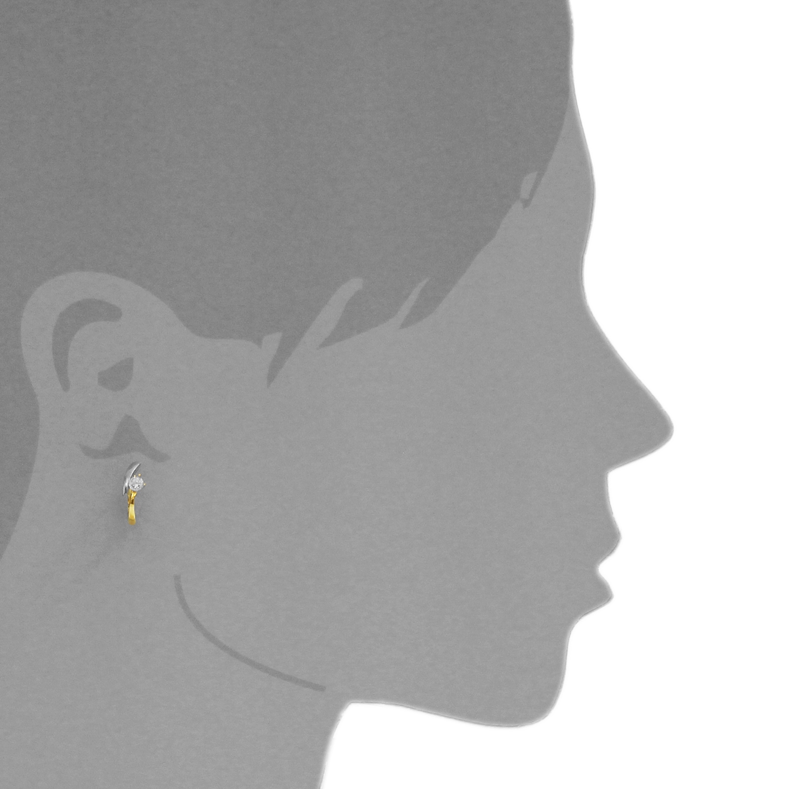 OSTSEE-SCHMUCK Paar Creolen »Ostsee-Schmuck Creole Rike Creole Rike«, (2 tlg.)