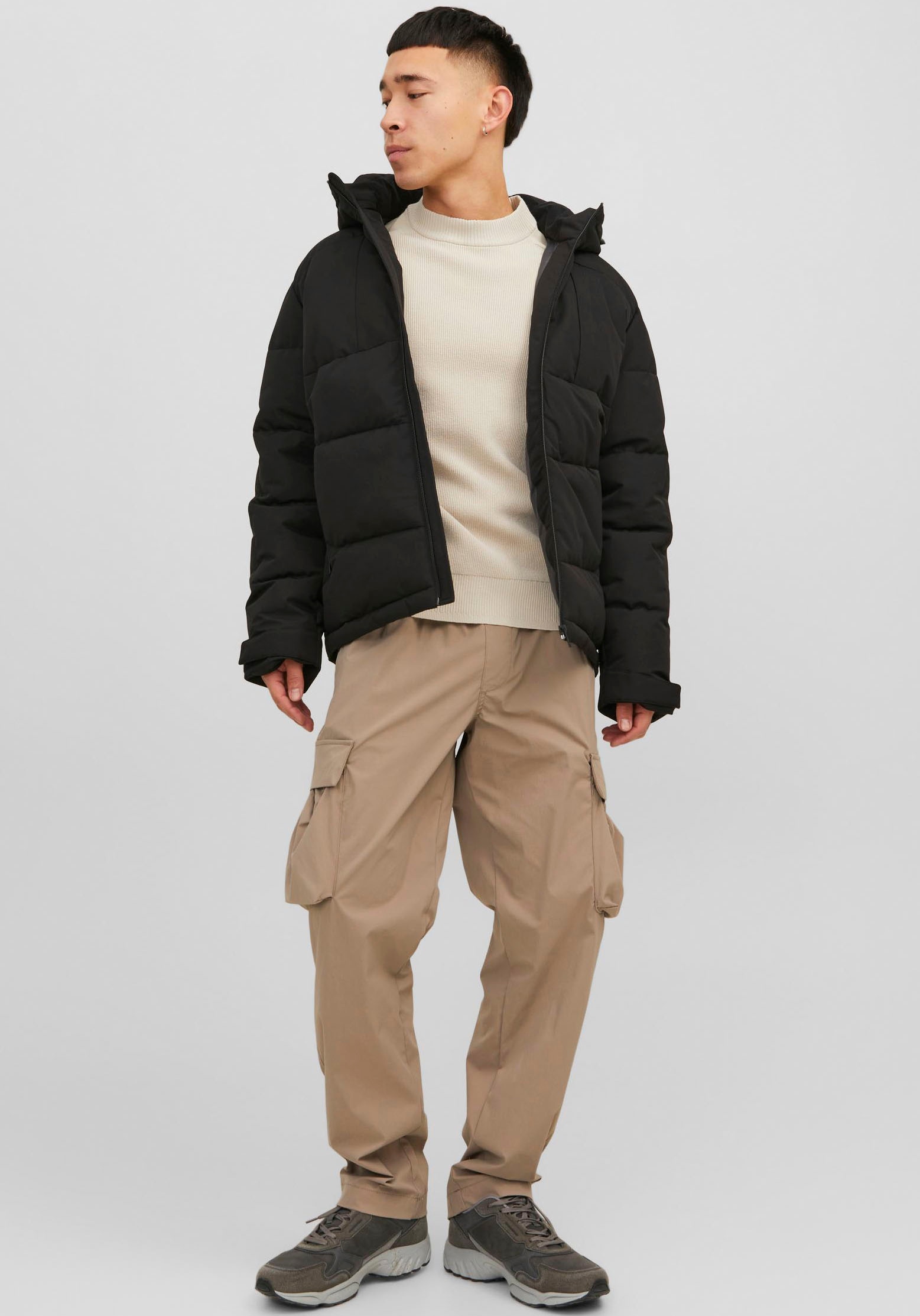 Jack & Jones Stehkragenpullover »JCOFILO KNIT MOCK NECK SN«