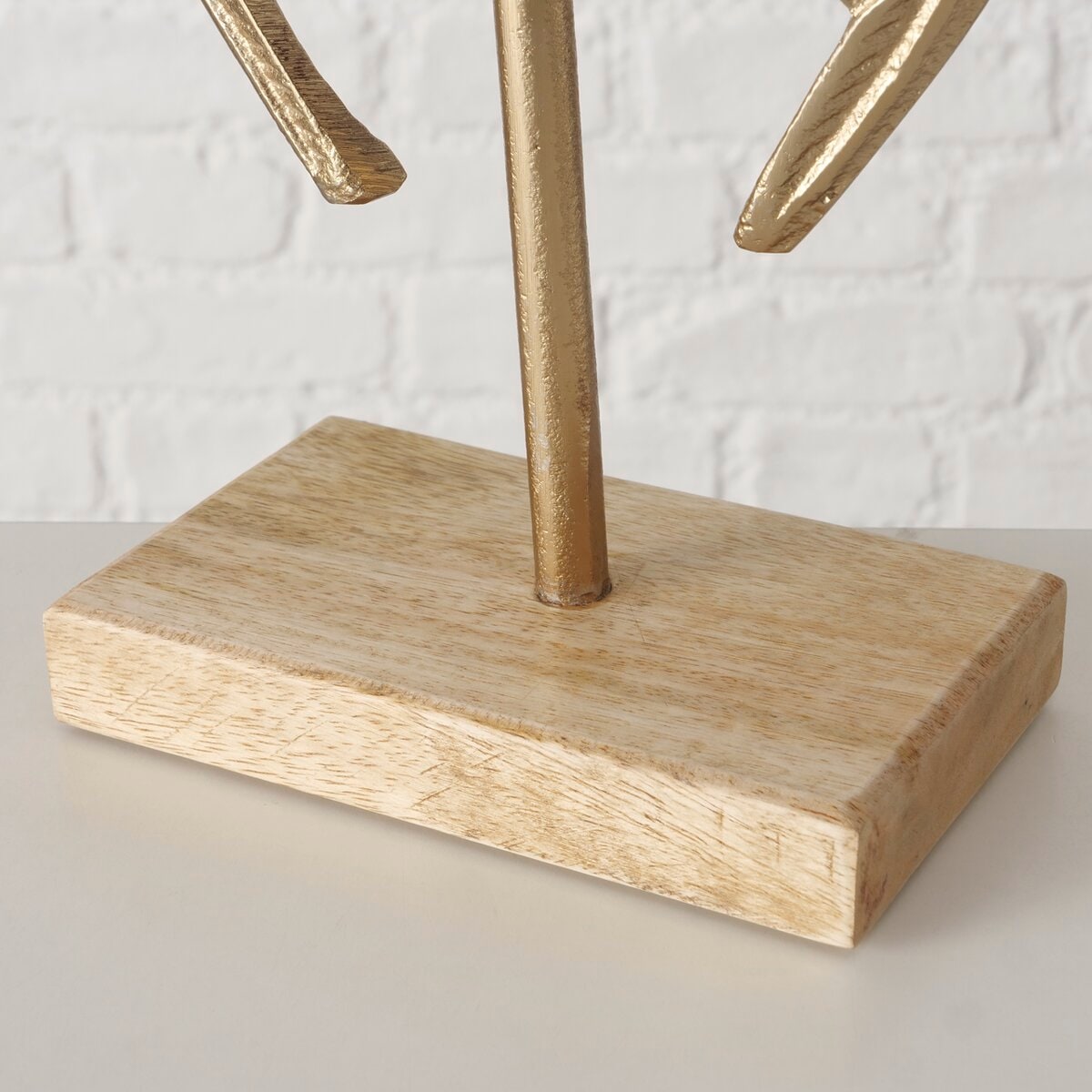 OTTO home Dekoobjekt »Lovangel Gold« Ausdrucksstarke Herz- und Engelsflügel-Form, Höhe 33,5 cm