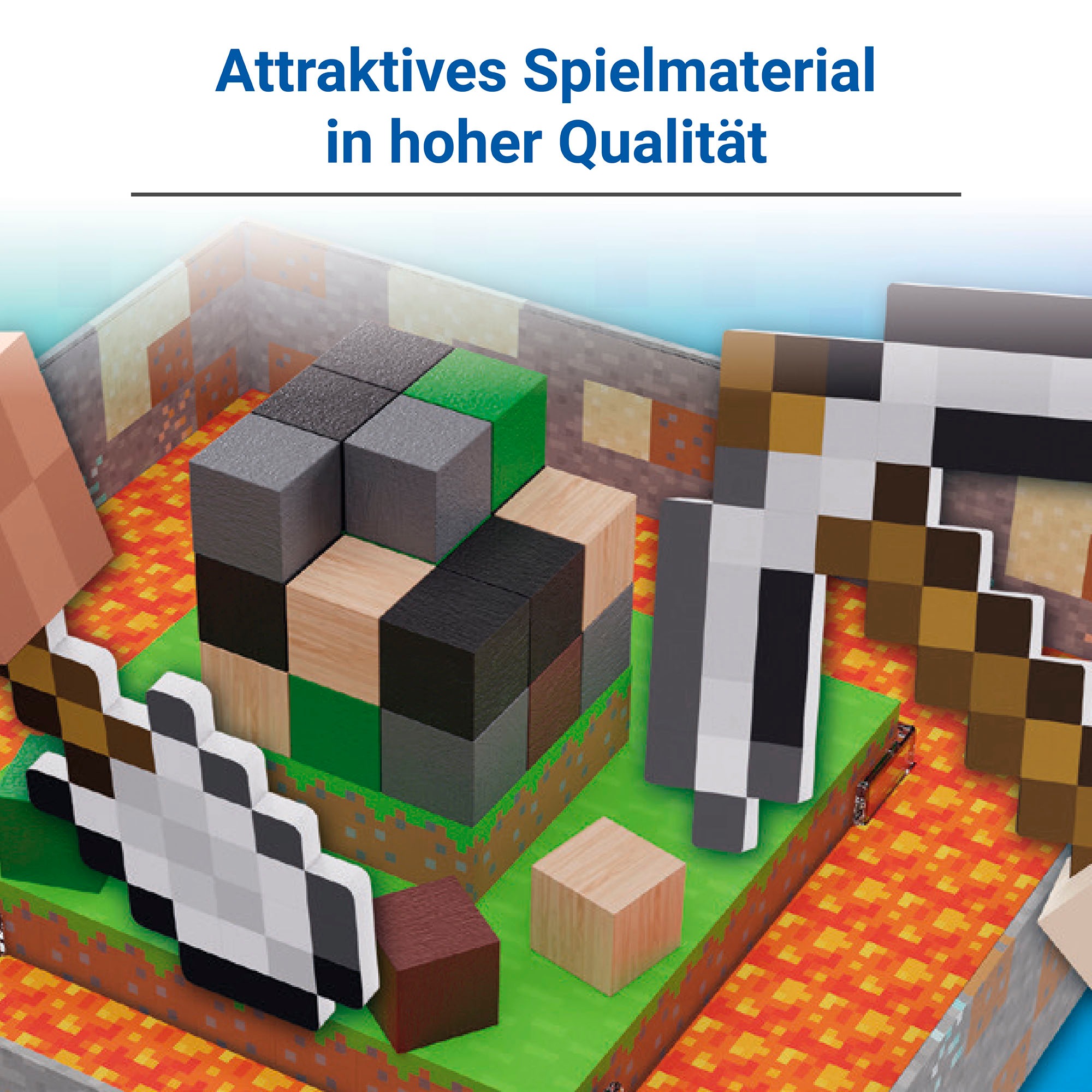 Ravensburger Spiel »Minecraft Builders & Biomes Junior«, Made in Europe