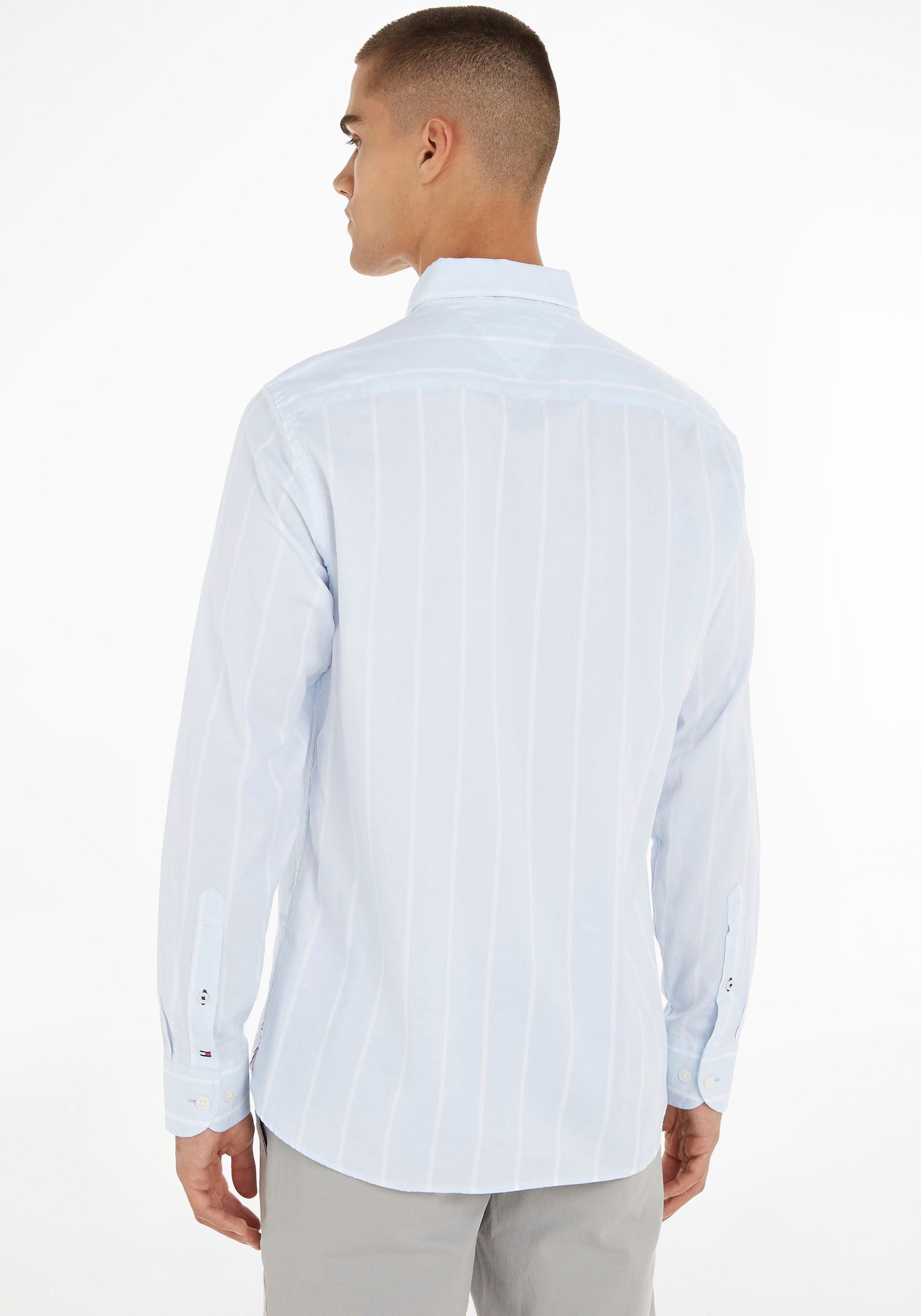 Tommy Hilfiger Langarmhemd »OXFORD Button-down-Kragen bei online RF SHIRT«, STRIPE mit