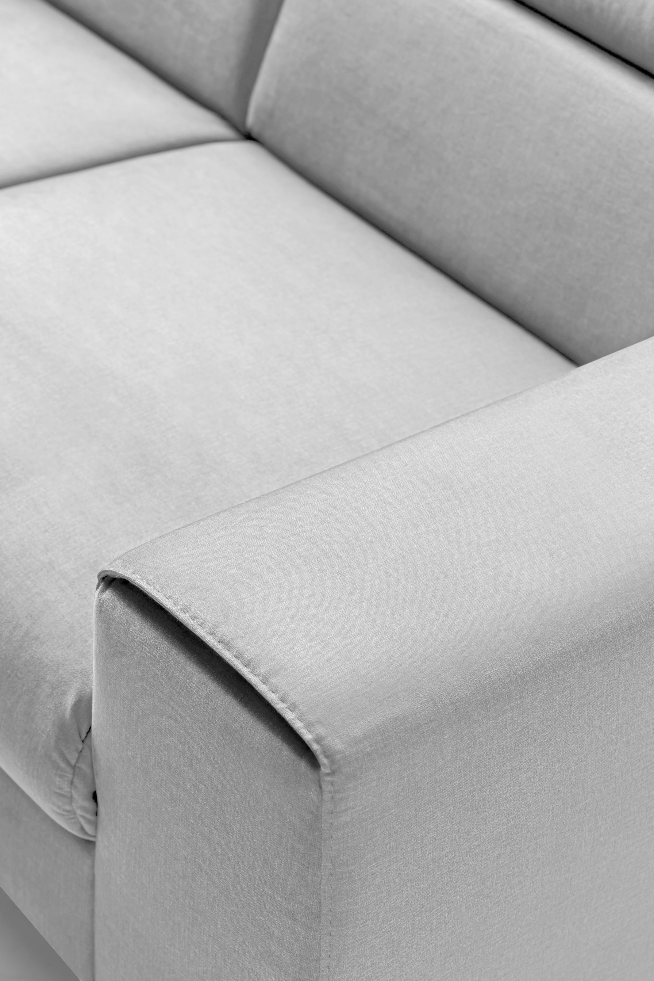 COTTA Ecksofa »Morven L-Form mit Kopfteilverstellung«, wahlweise mit Bettfunktion, Bettkasten & Wireless-Charger