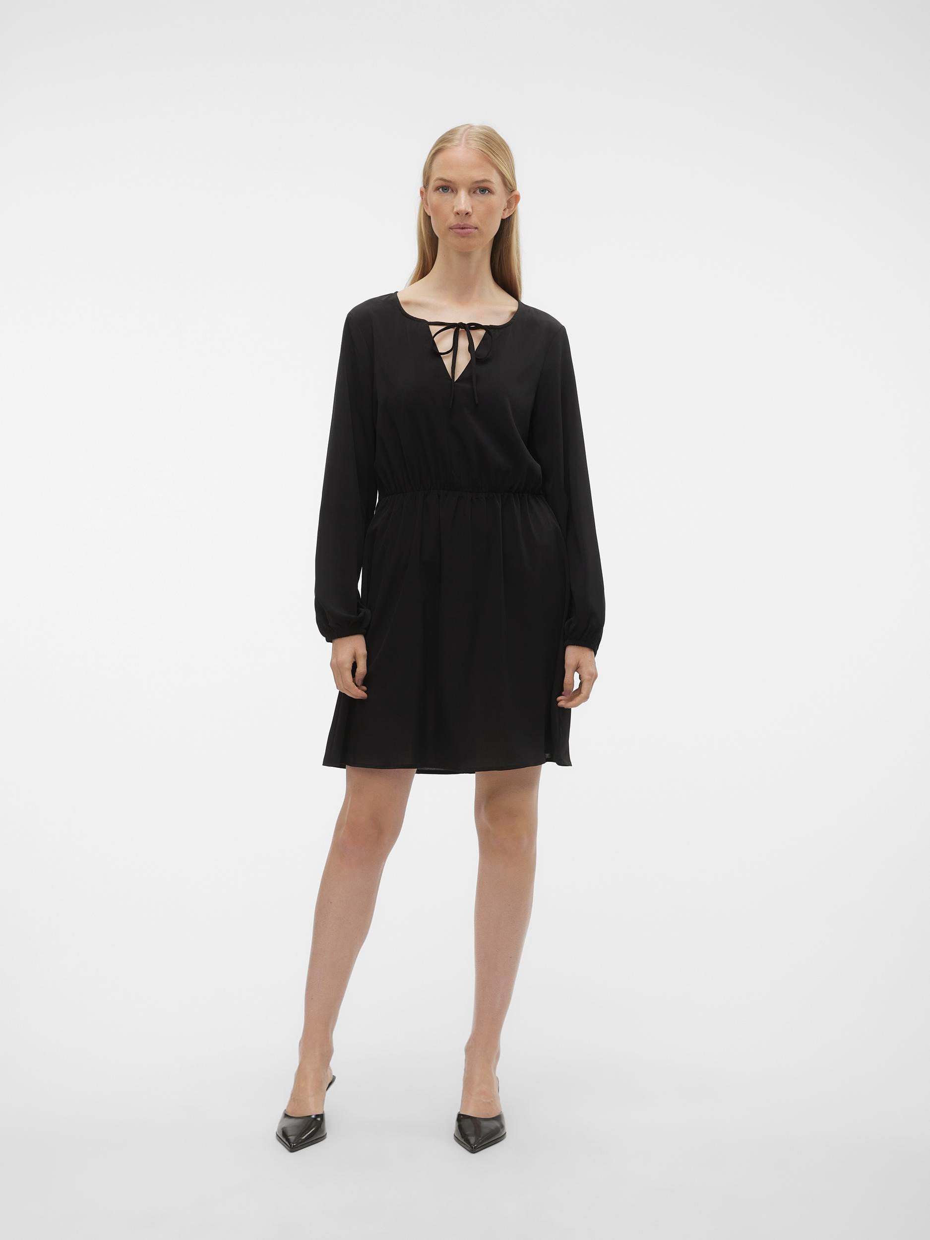 Vero Moda Minikleid »VMSHILAH NAJA LS SHORT DRESS WVN GA«, Sommerkleid