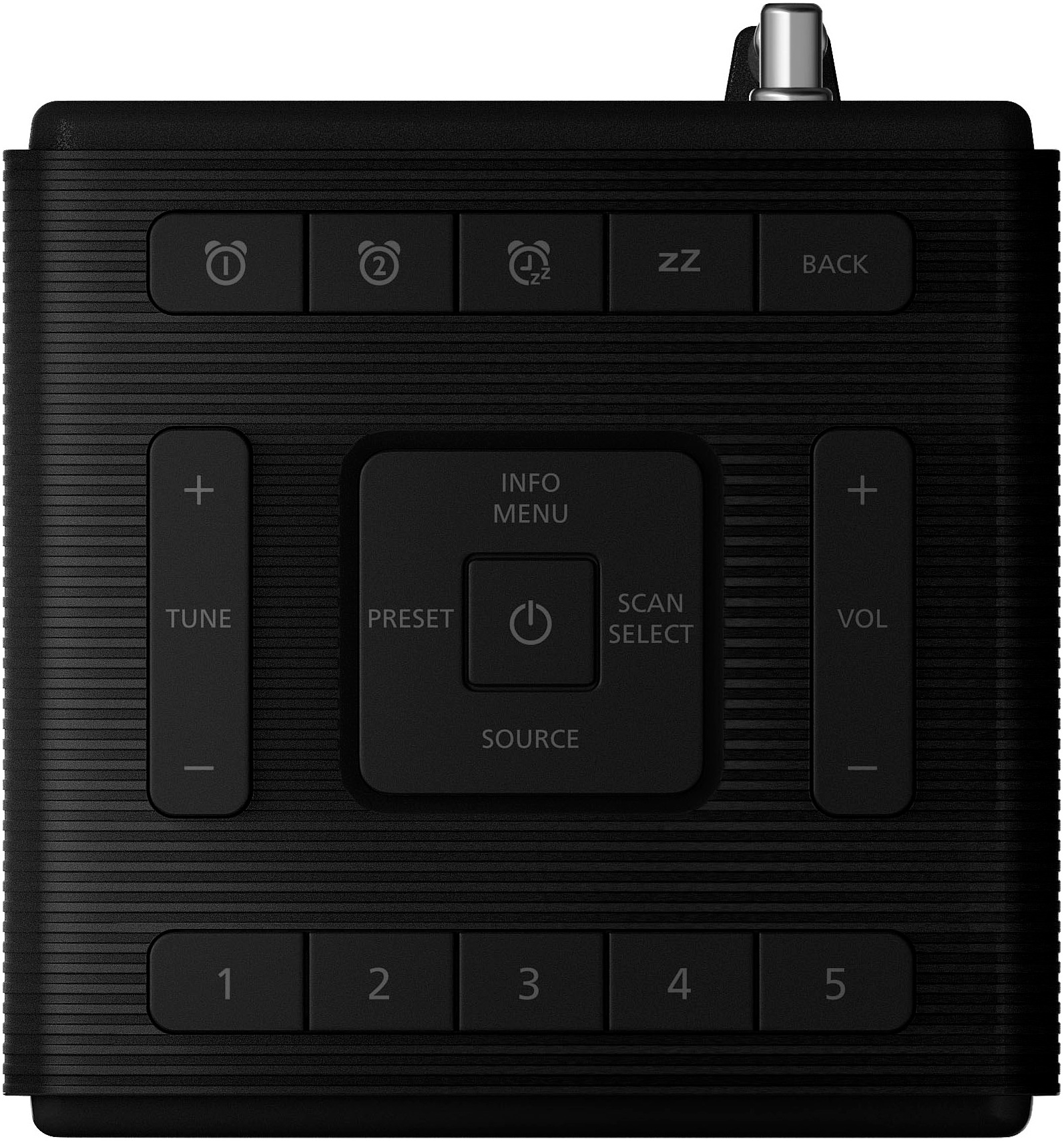 Philips Uhrenradio »TAR5100«, (Bluetooth UKW mit RDS-Digitalradio (DAB+)-FM-Tuner 2,5 W)