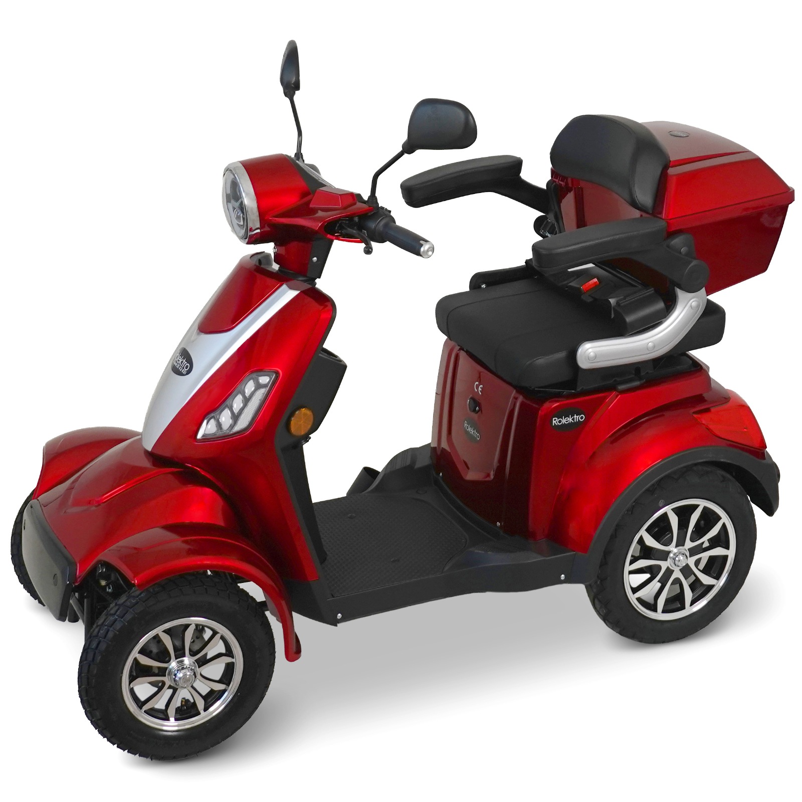 Rolektro Elektromobil »Rolektro E-Quad 15 V.2-R31 Bleigel« 1.400 W 15 km/h