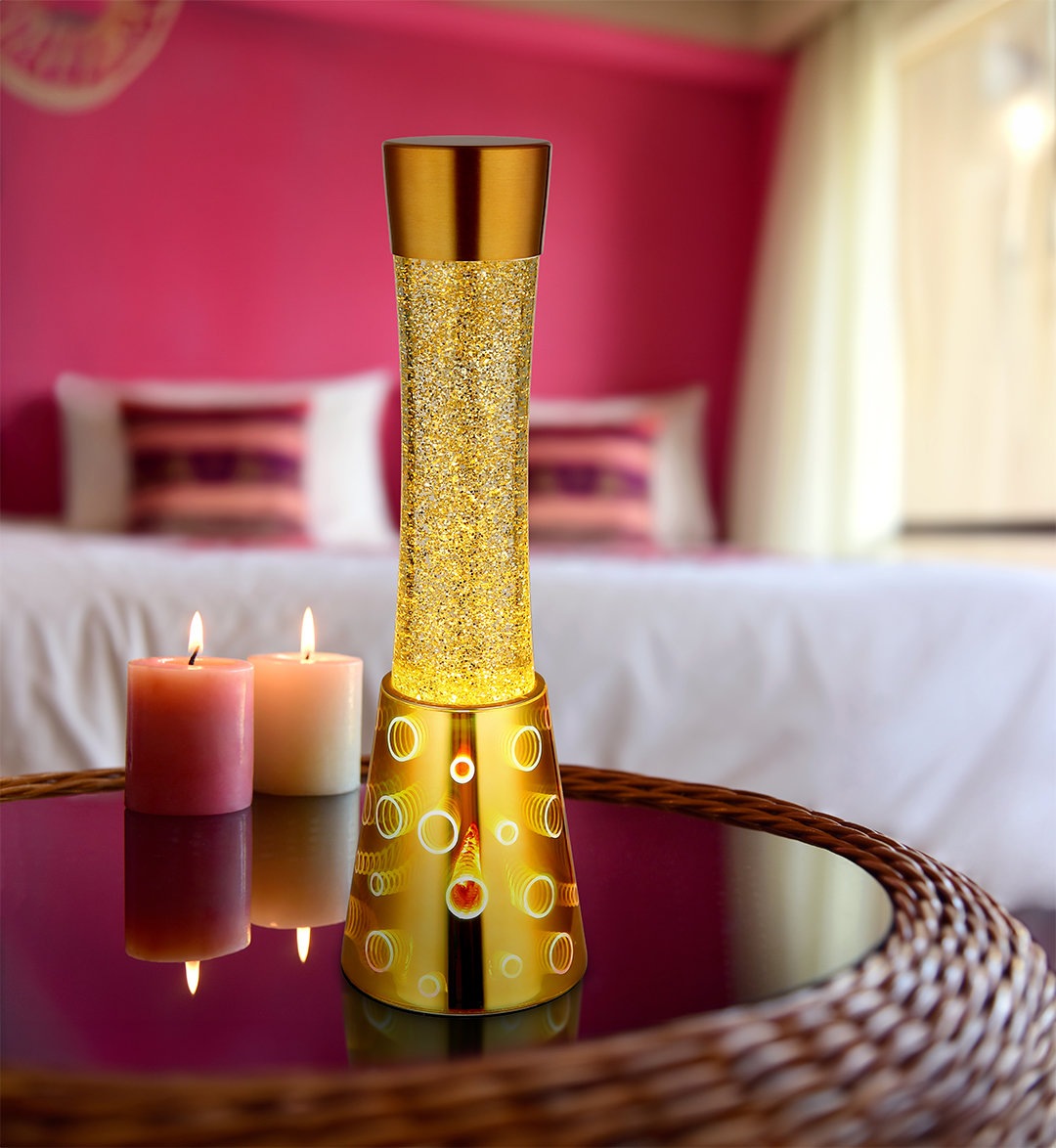 GLOBO LIGHTING Tischleuchte »SPARKLE« LED-Modul 1 Stk. Warmweiß Tischlampe günstig online kaufen