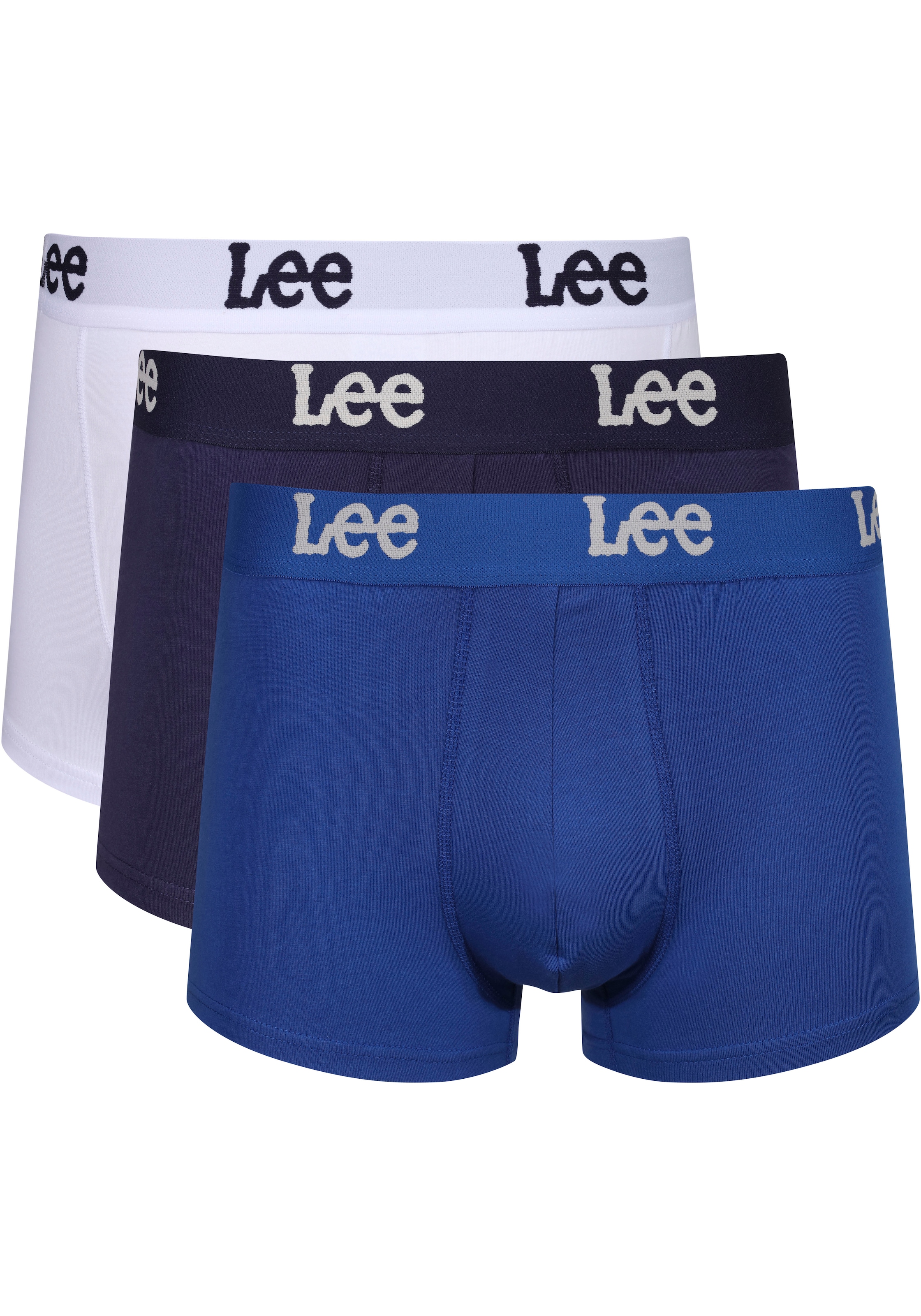 Lee® Boxer »GANNON«, (3er Pack), mit elastischem Logobund