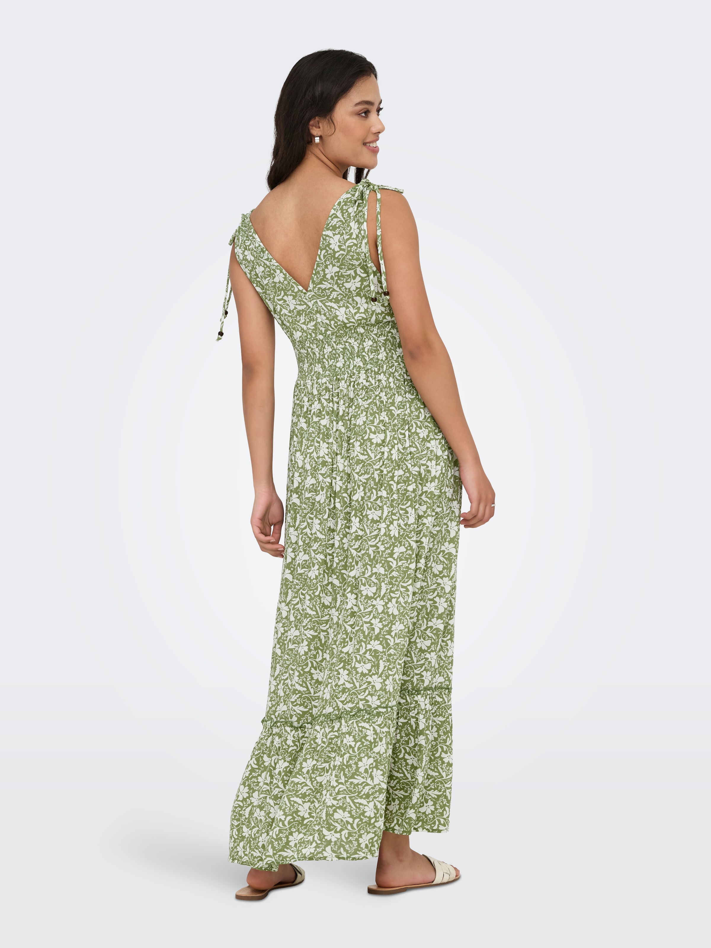 ONLY Maxikleid »ONLFERNANDA LIFE S/L LONG DRESS WVN«