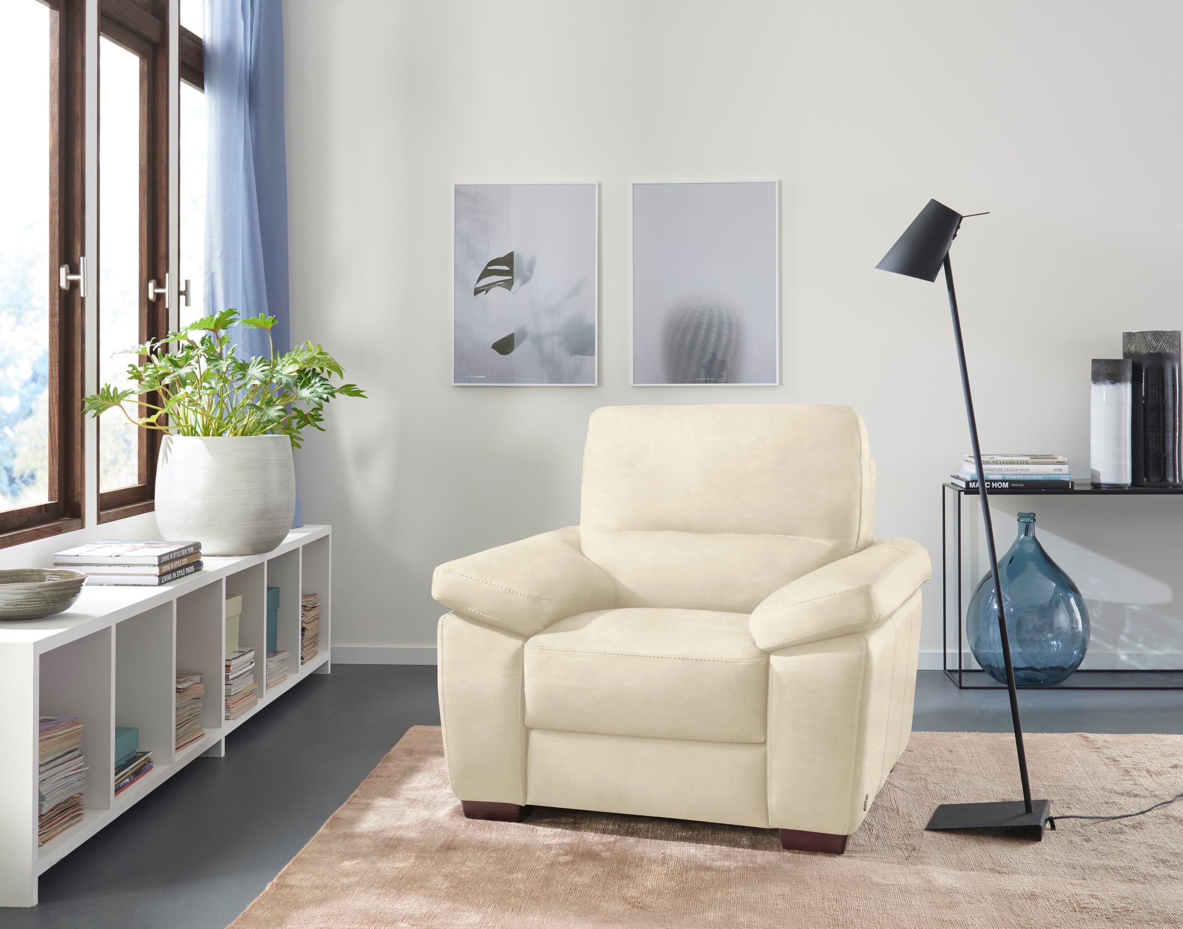 CALIA ITALIA Sessel »Gaia, in edlem Design und mit erstklassigem Sitzkomfor günstig online kaufen