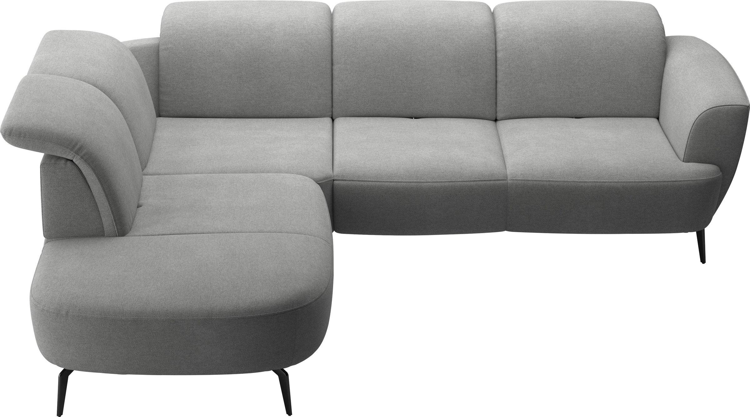 sit&more Ecksofa »Zoe«, ink.Sitztiefenverstellung, wahlweise mit Kopfteilve günstig online kaufen