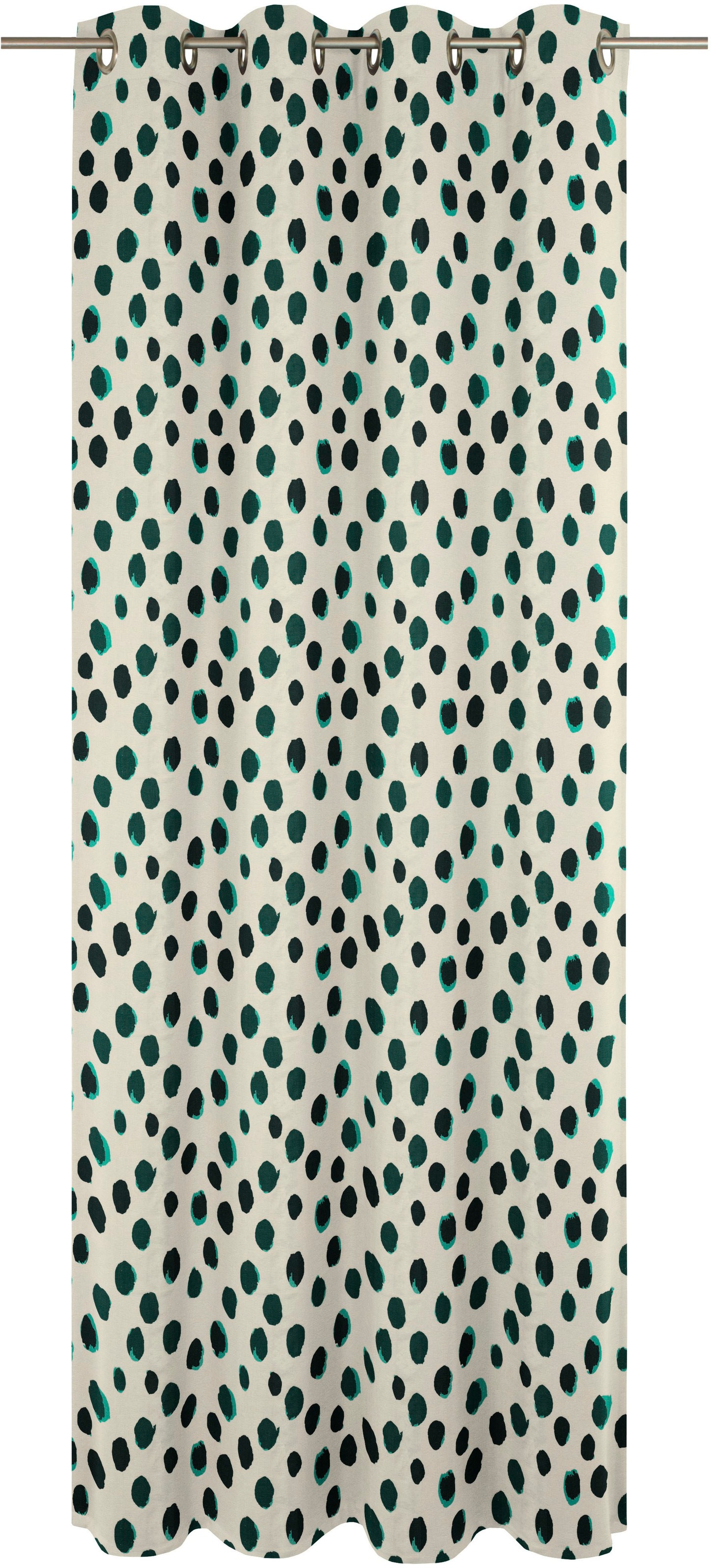 Adam Vorhang »Dots« Ösen 1 Stk. tlg. aus Leinen und Bio-Baumwolle günstig online kaufen