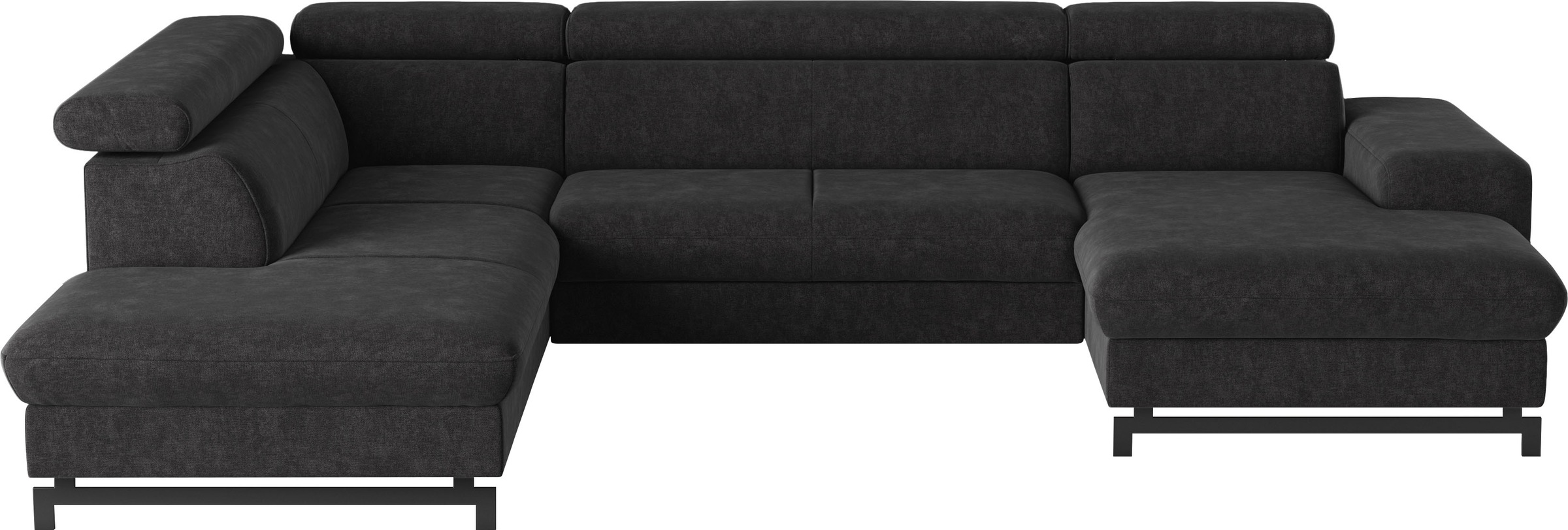 COTTA Wohnlandschaft "Emma U-Form" mit Kopfteilverstellung, wahlweise mit B günstig online kaufen