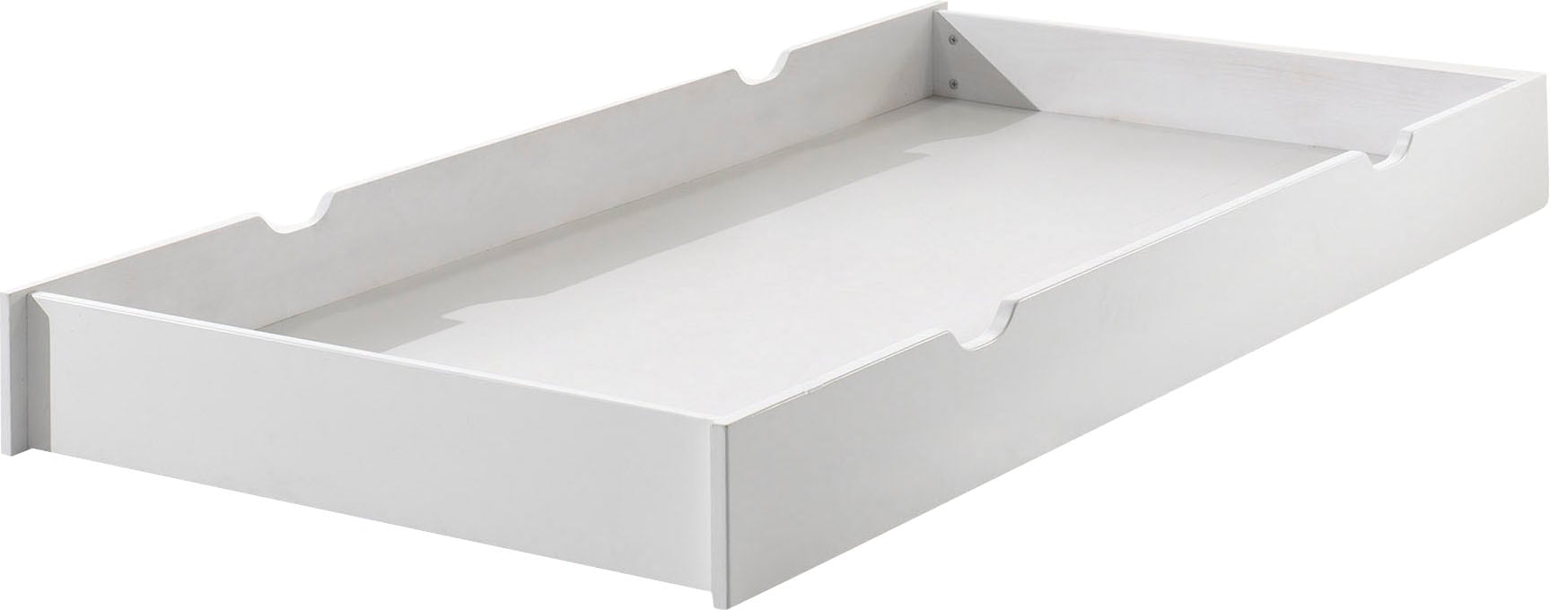 Bettschubkasten »ERIK«, mit Griffmulden, lackierte Oberfläche, leicht zu bedienen...