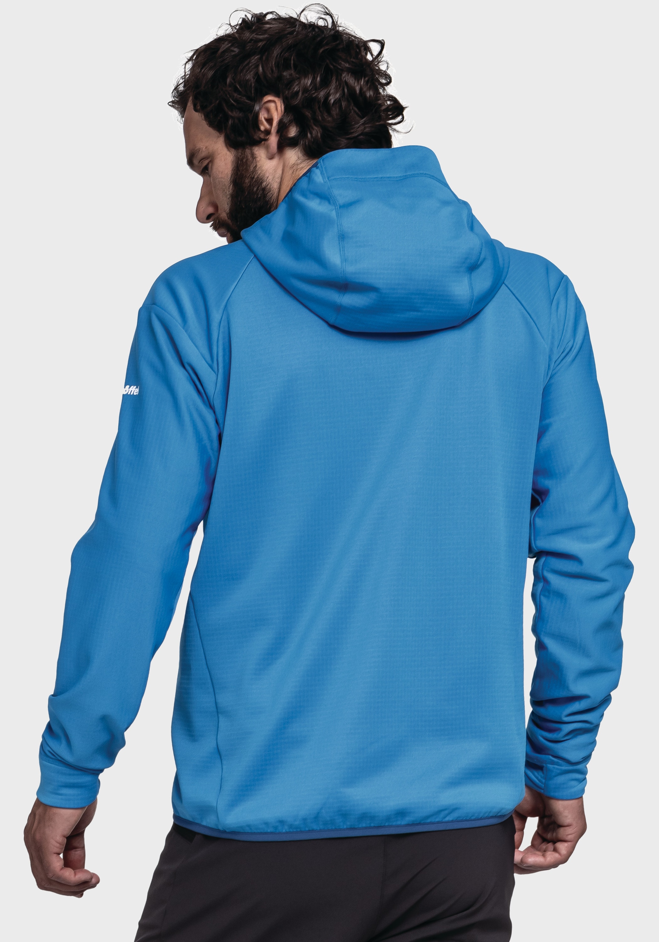 Schöffel Fleecejacke »Mountain Fleece Hoody Style Blaueis MNS«, mit Kapuze