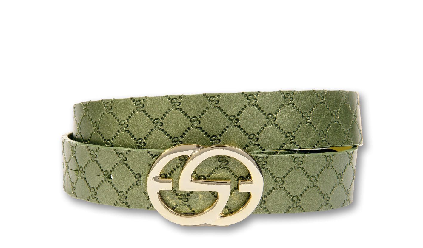 Silbergift Koppelgürtel »Koppelgürtel mit raffiniert gestylter Rautenoptik«