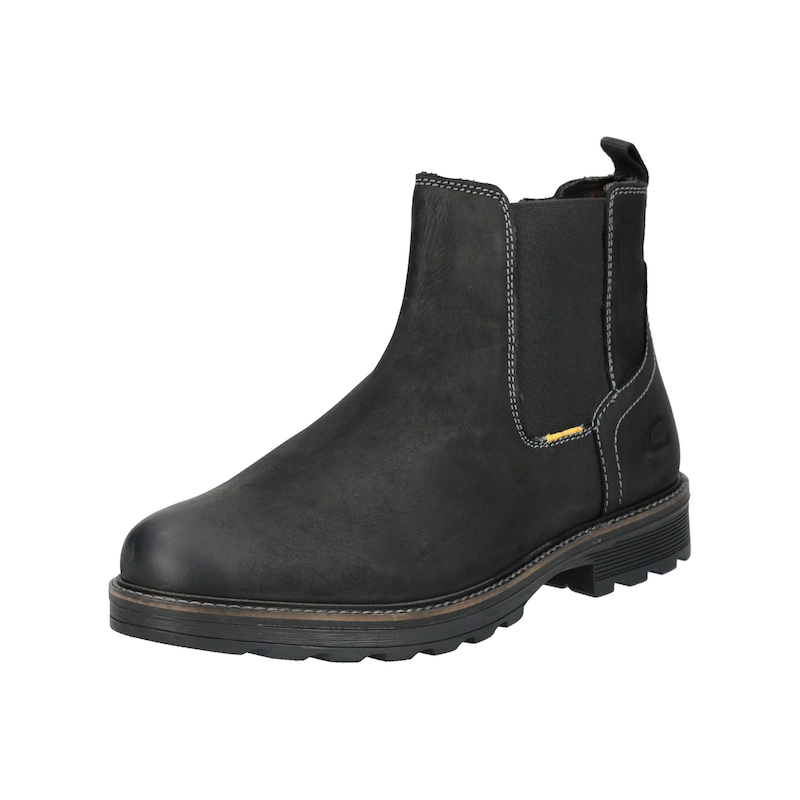 CAMEL ACTIVE Schnürstiefelette »Stiefelette Leder« Schwarz 40 40 Verschluss: Reißverschluss